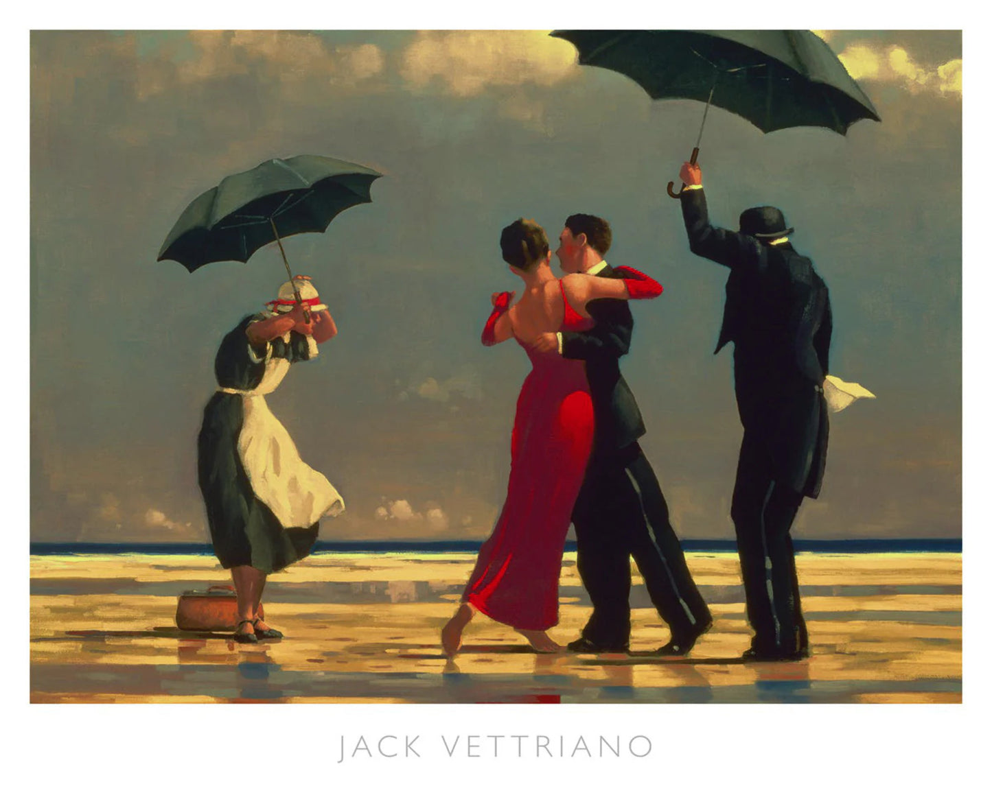 Art Print Jack Vettriano - The Singing Butler 50x40cm