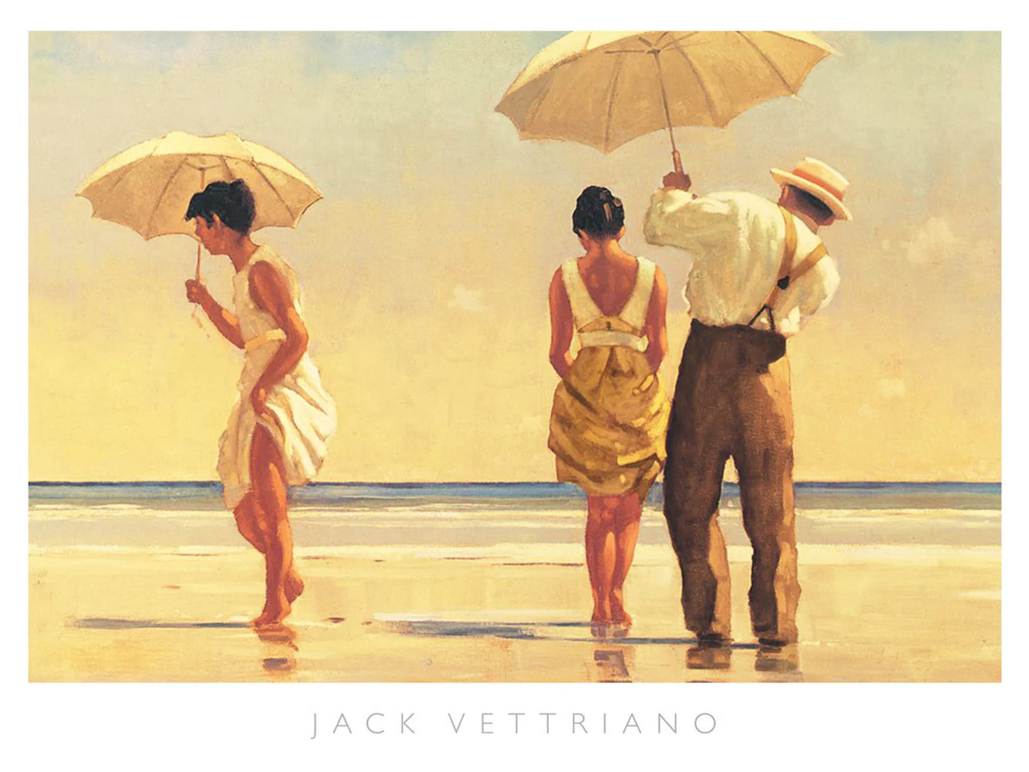 Art Print Jack Vettriano - Mad Dogs 80x60cm