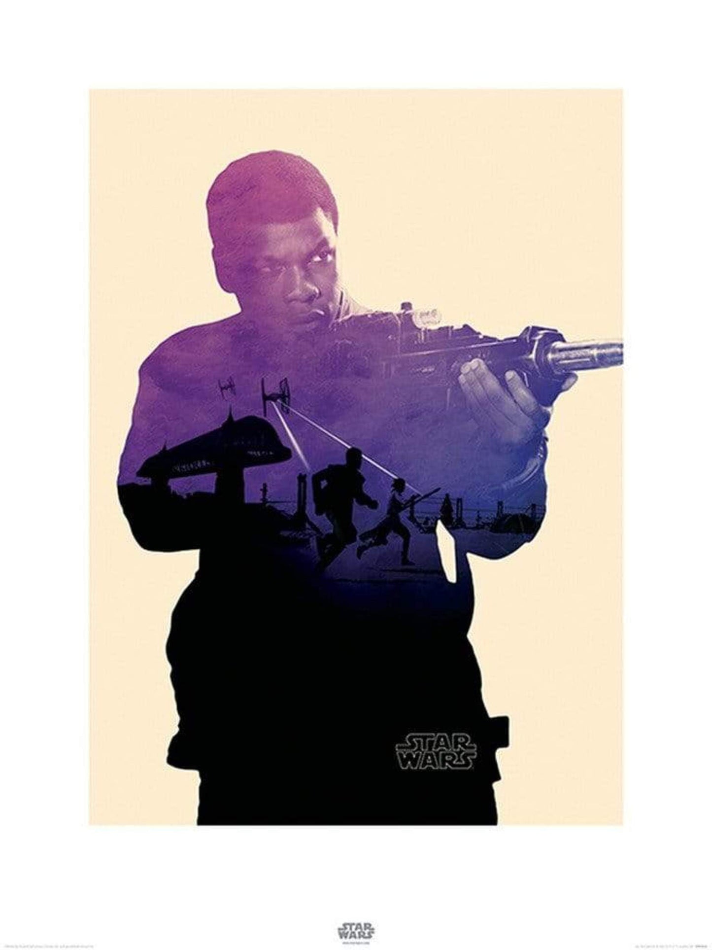Art Print Star Wars - Episode VII Finn Tri 60x80cm