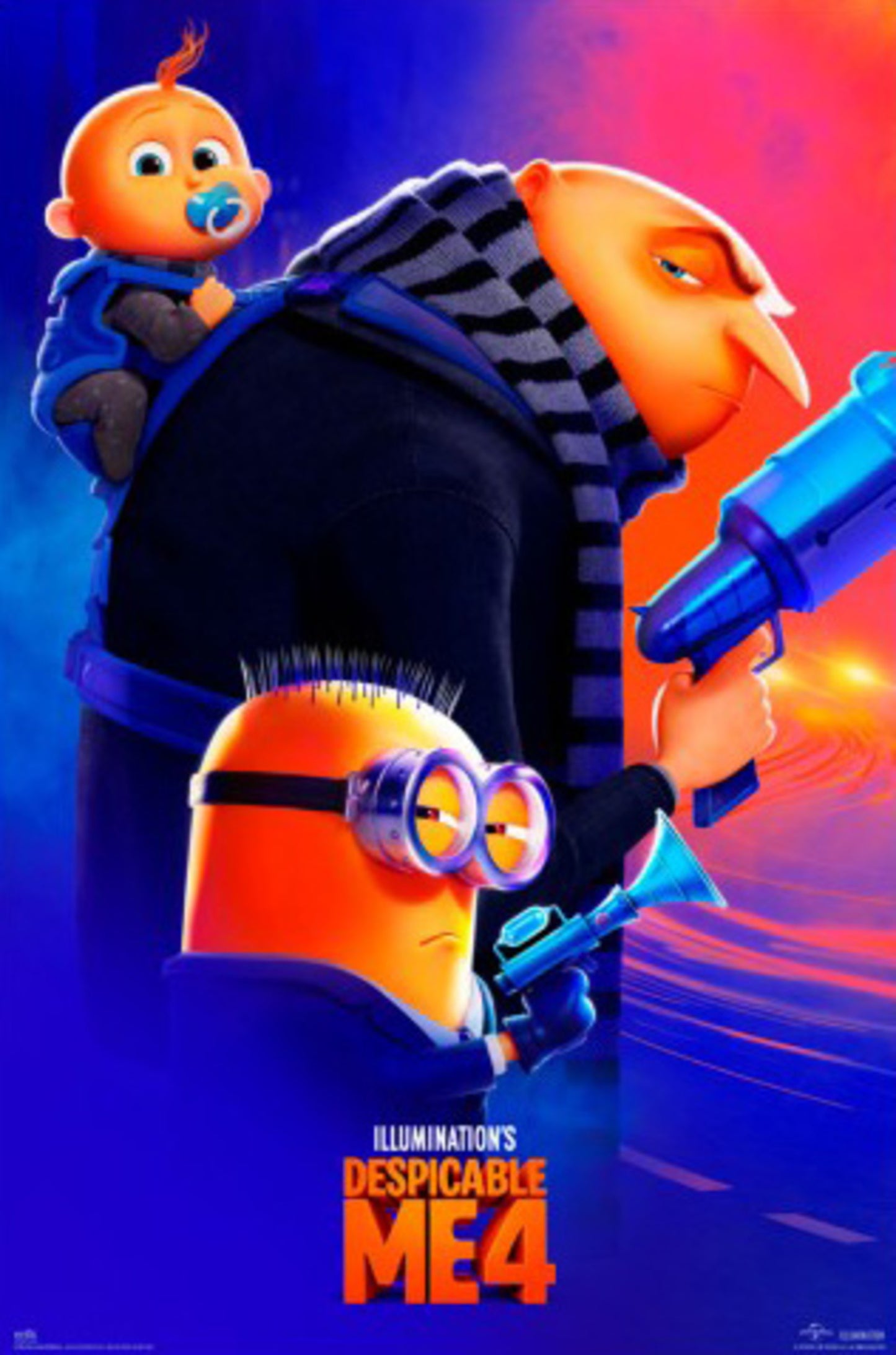 Poster Despicable Me - Gru - 4 61x91,5cm