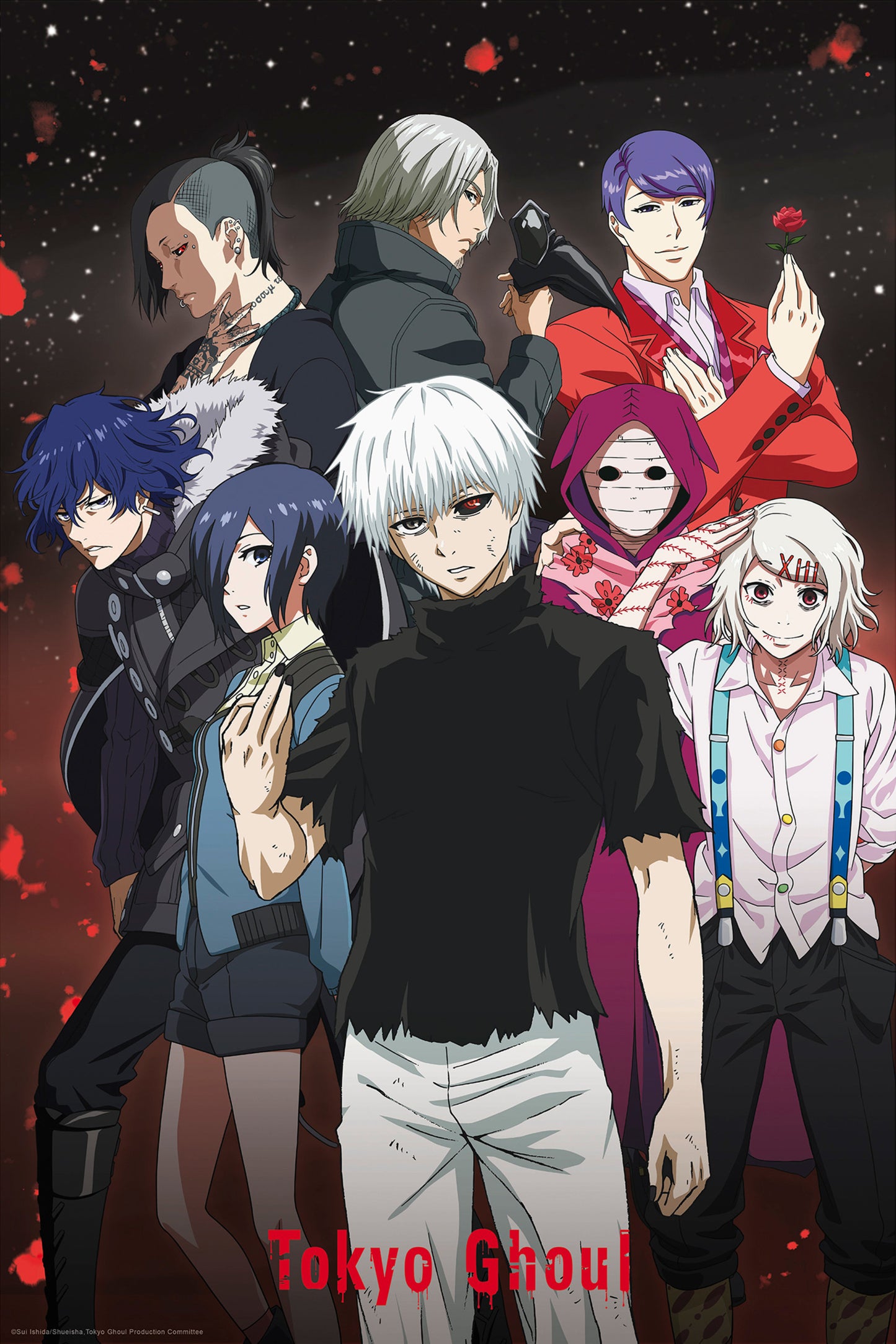 Poster Tokyo Ghoul - Group 61x91,5cm