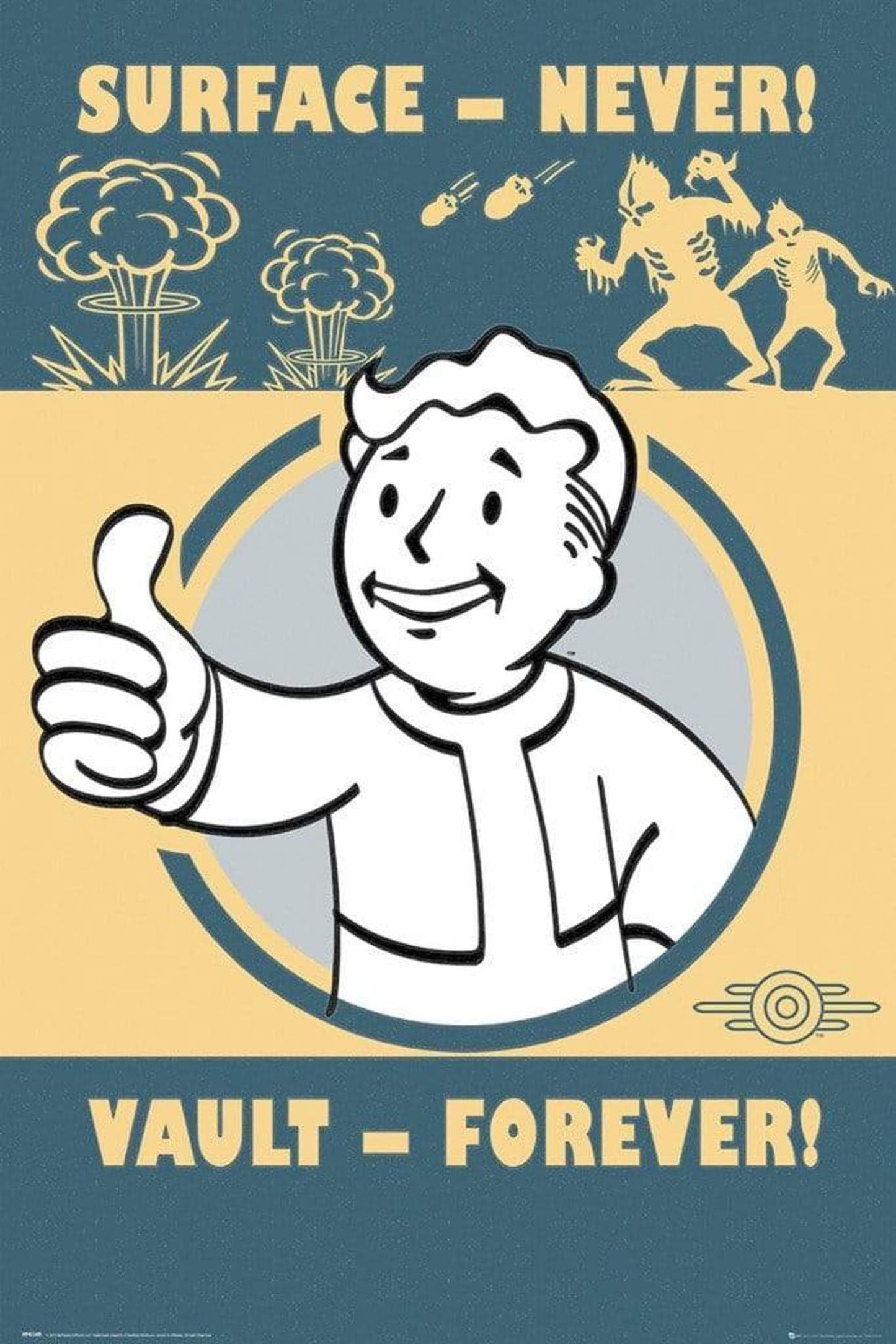 Poster Fallout - Vault Forever 61x91,5cm