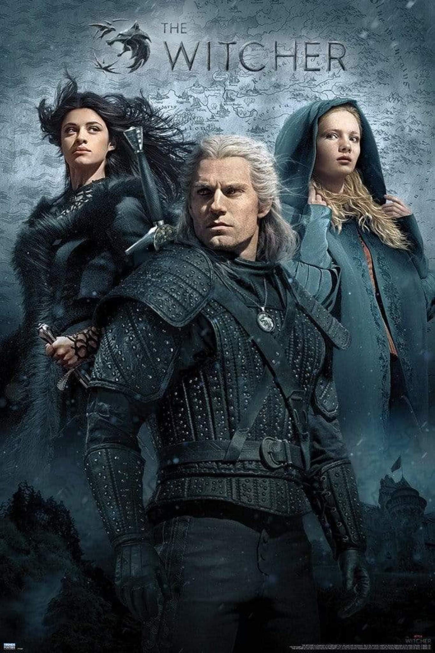 Poster The Witcher - Key Art 61x91,5cm