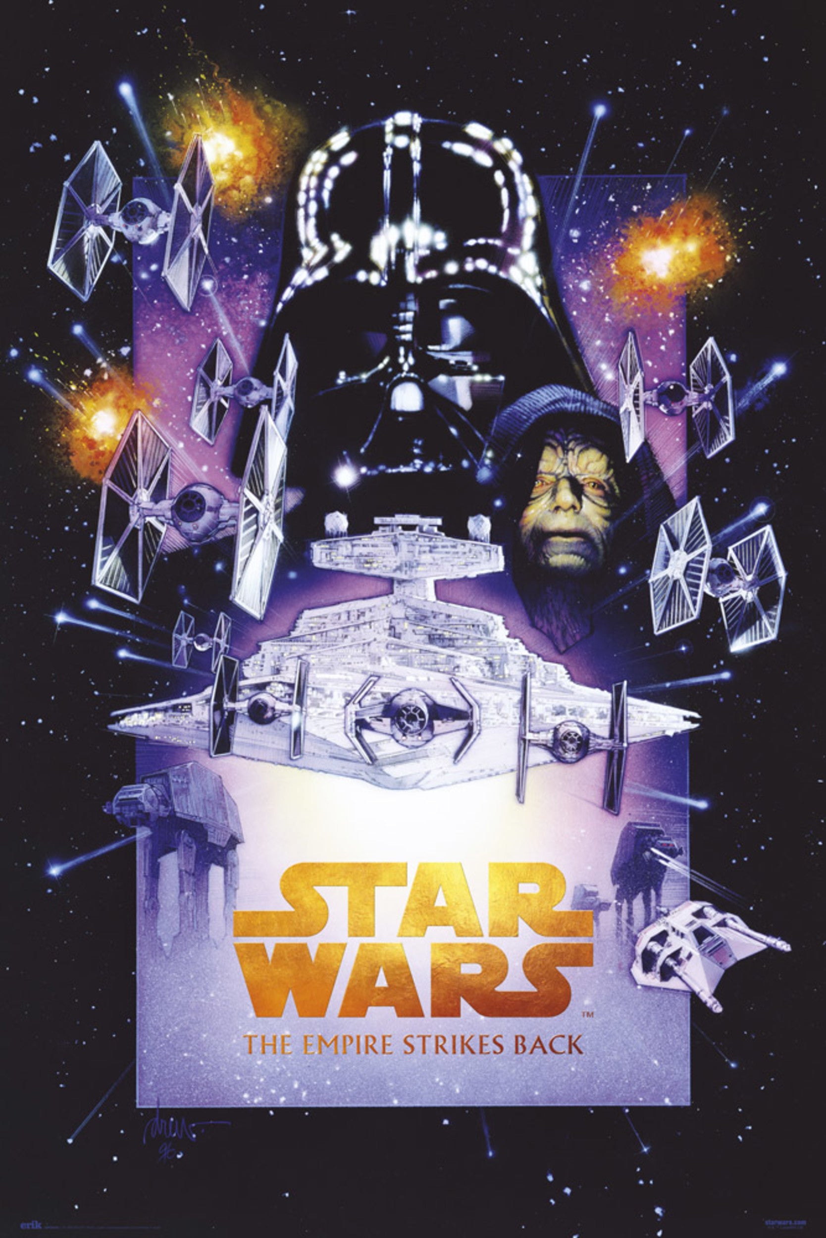 Poster Star Wars The Empire Strikes Back Special Edition – Posters.eu