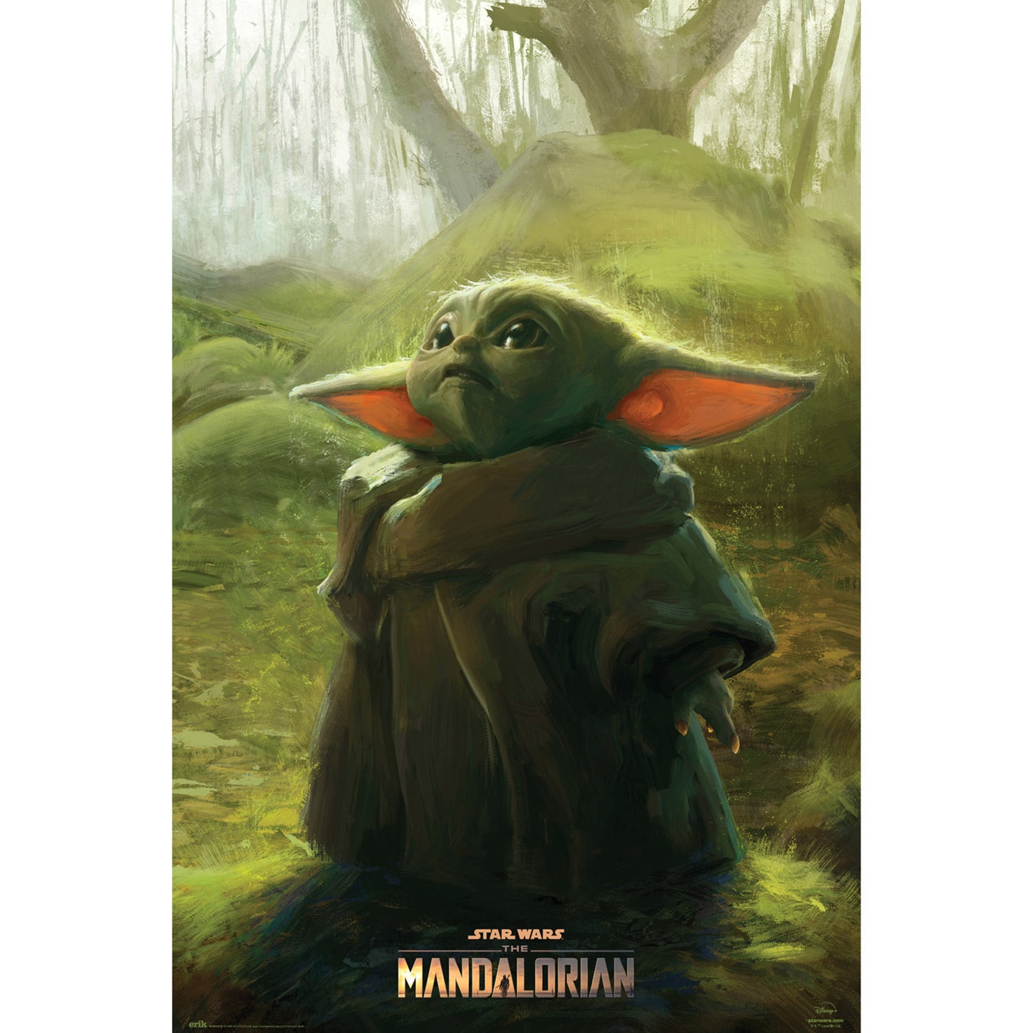 Poster Star Wars - The Mandalorian - The Child Art 61x91,5cm