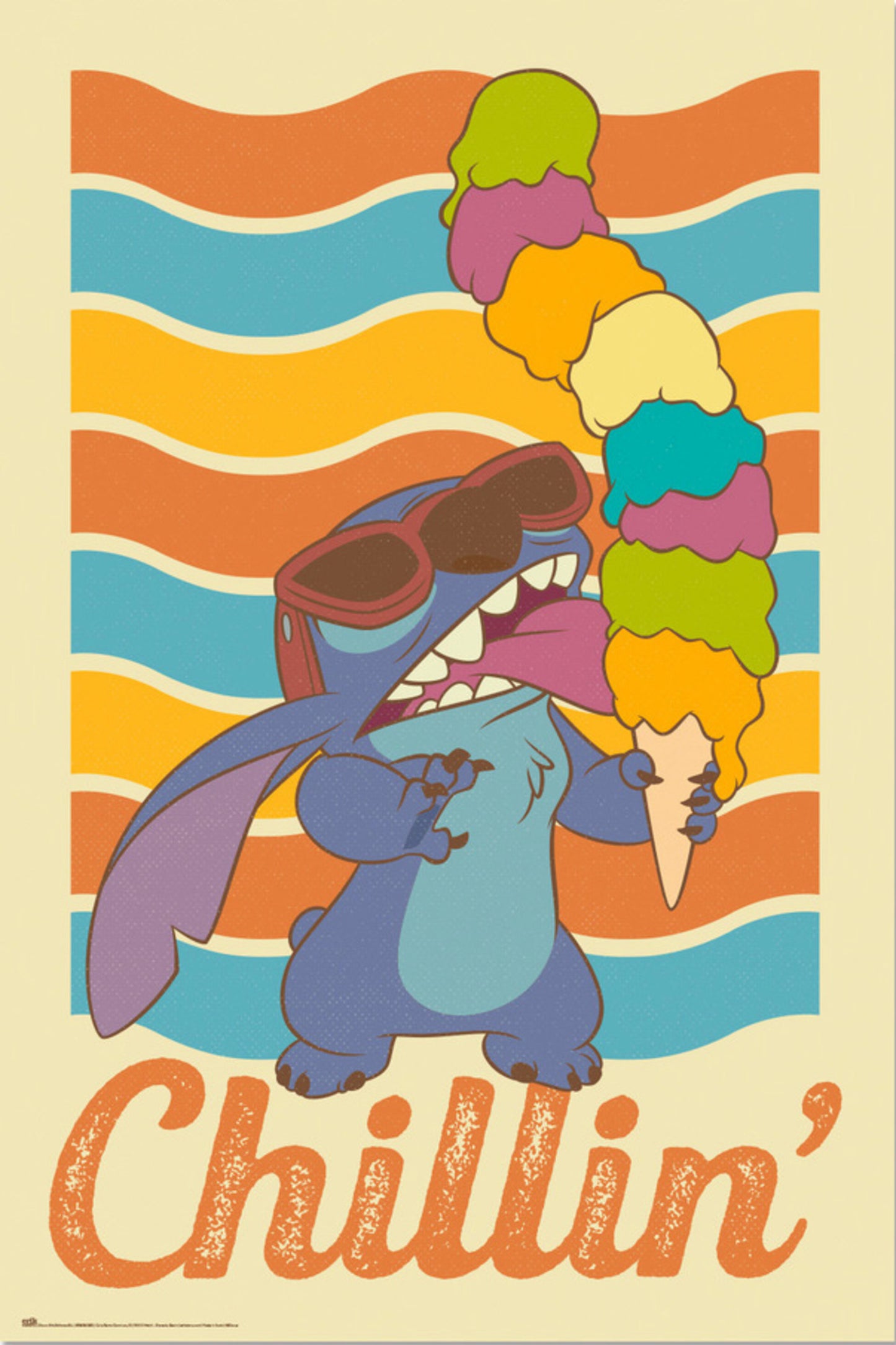 Poster Stitch - Chillin 61x91,5cm