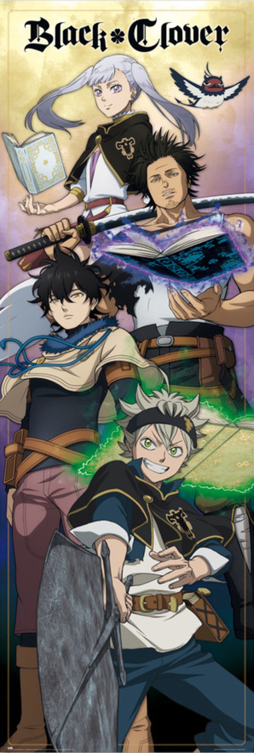 Poster Black Clover - 53x158cm