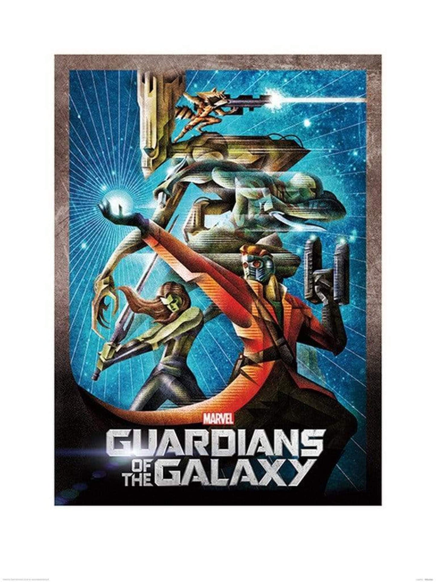 Art Print Guardians of the Galaxy - Orb 60x80cm