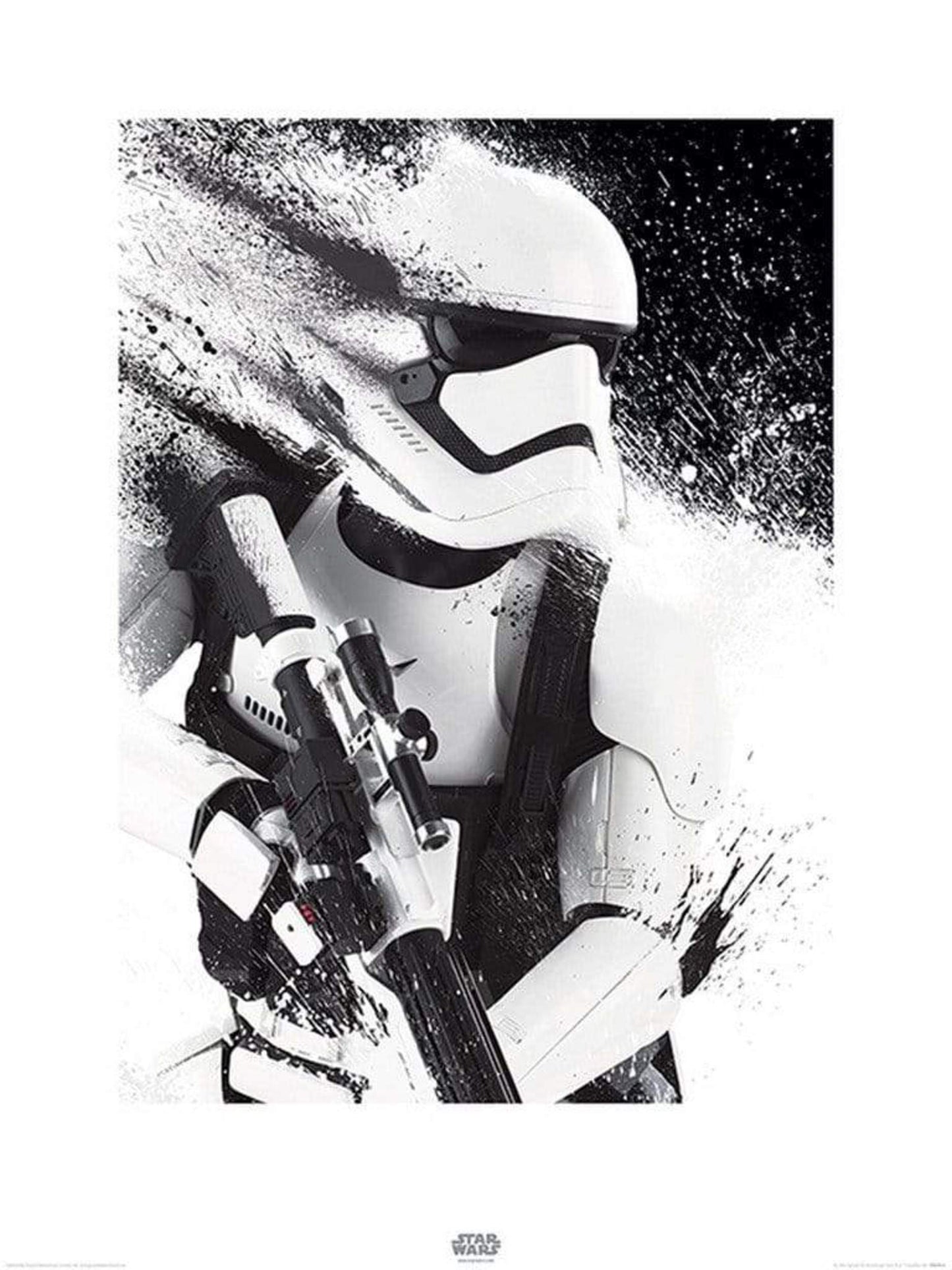 Art Print Star Wars - Episode VII Stormtrooper Paint 60x80cm