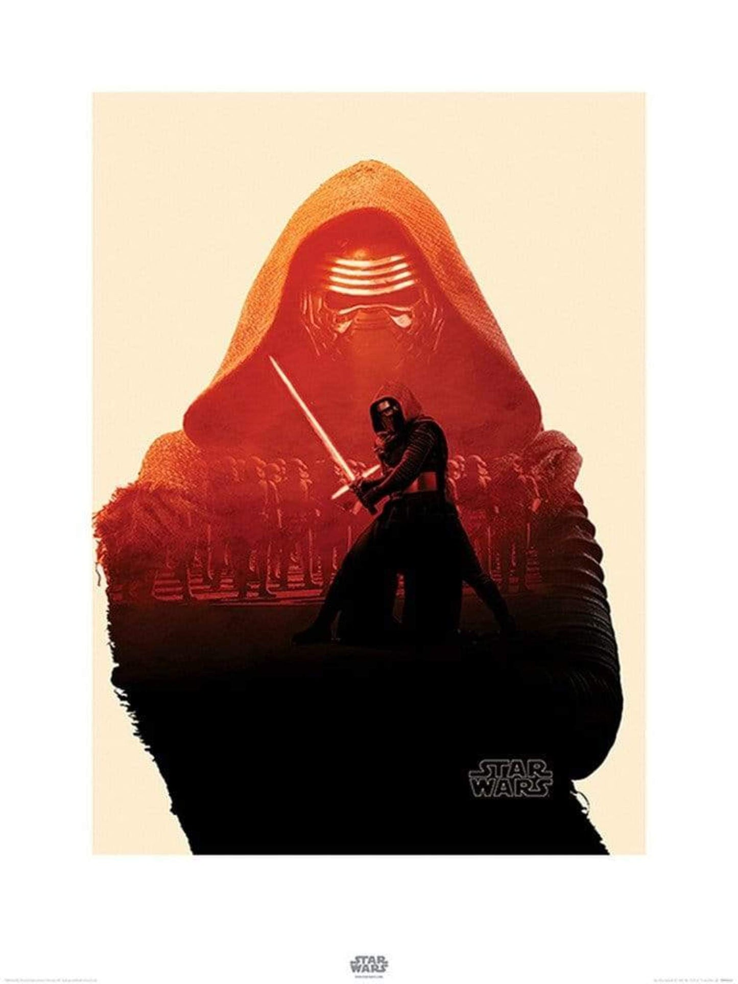 Art Print Star Wars - Episode VII Kylo Ren Tri 60x80cm