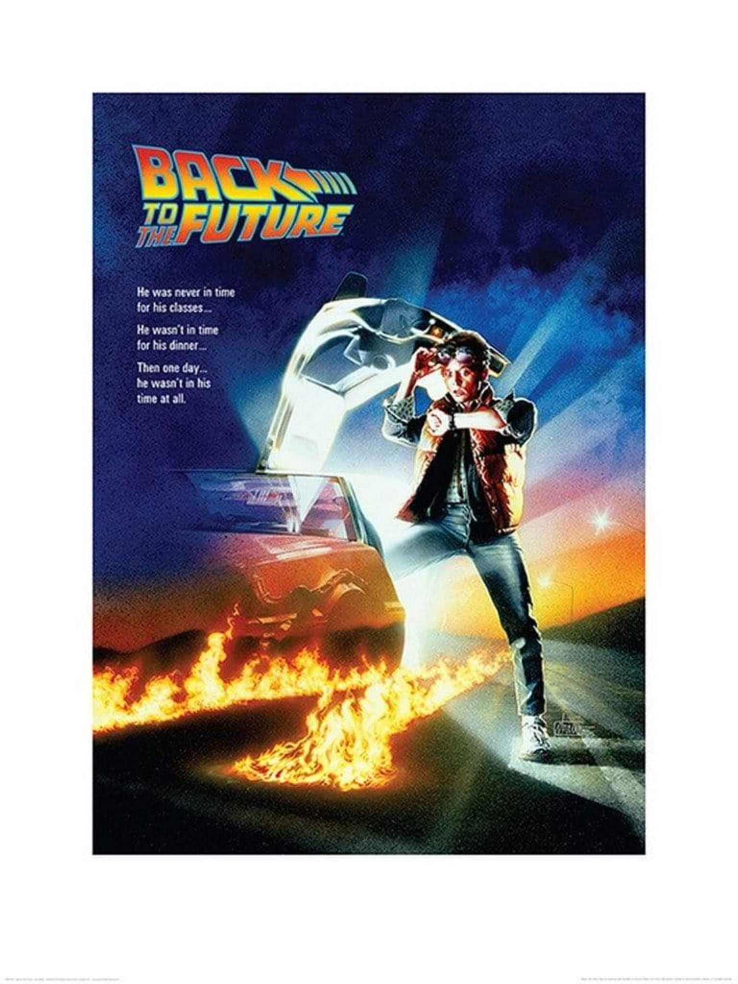 Art Print Back to The Future One Sheet 60x80cm