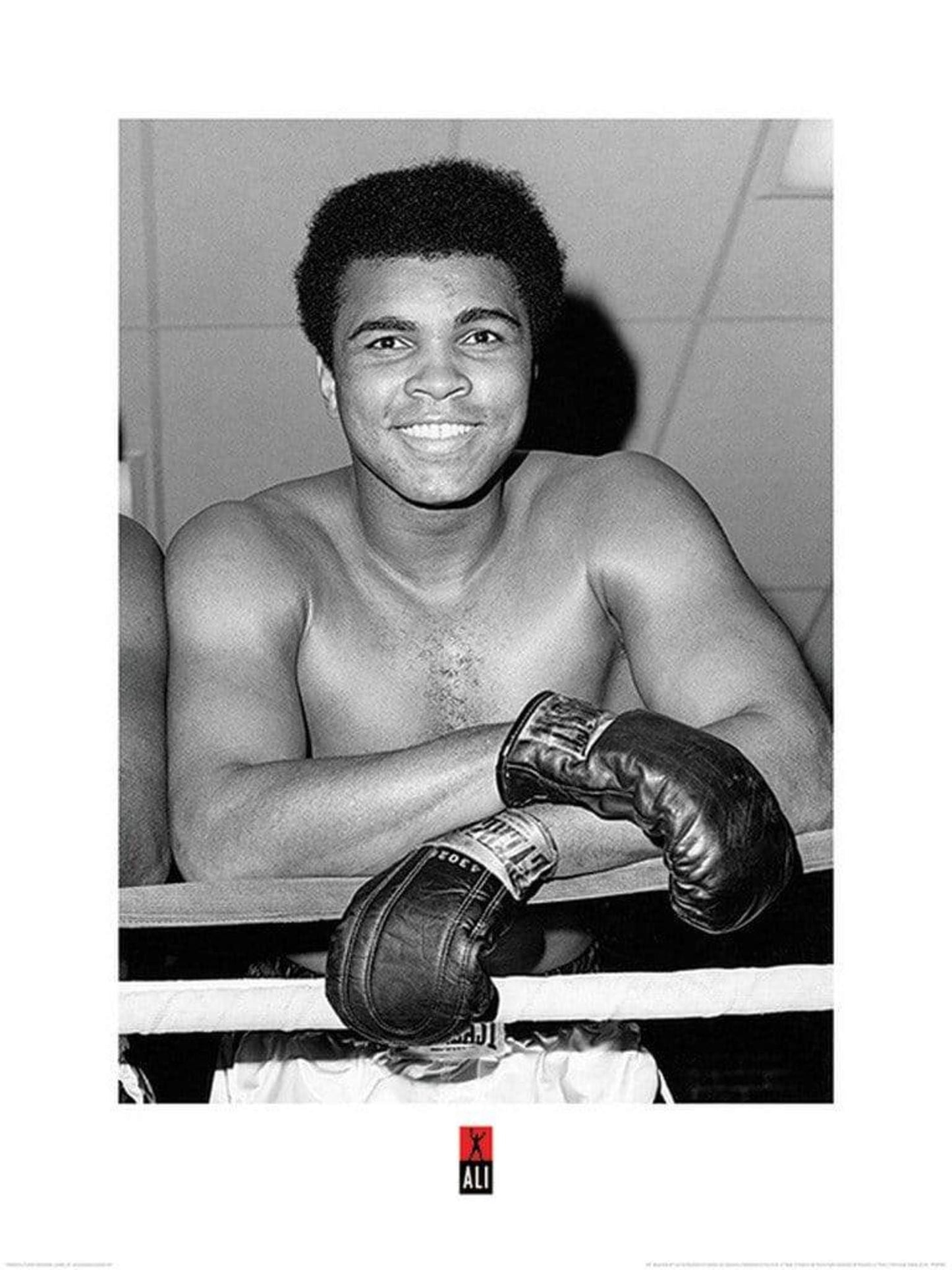 Art Print Muhammad Ali - Smile 60x80cm