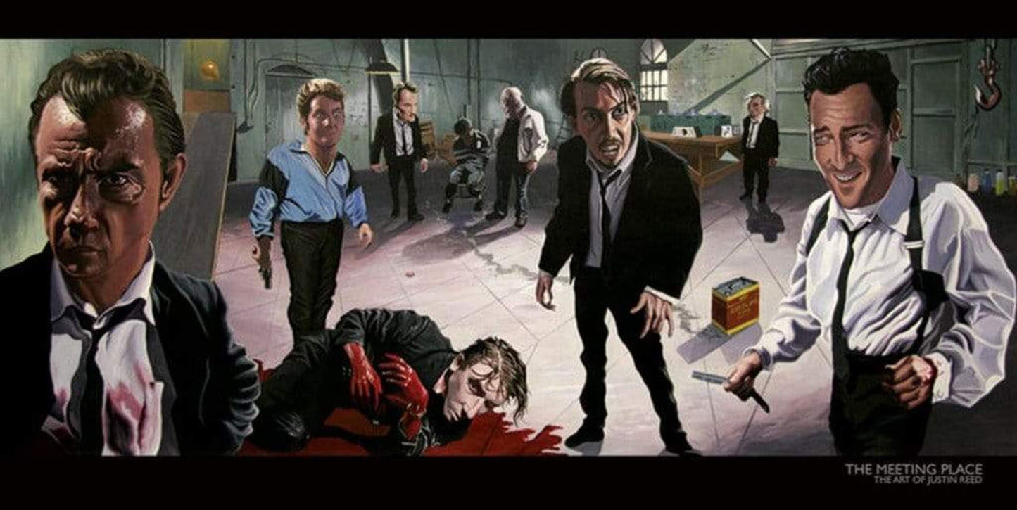 Art Print The Meeting Place The Art of Justin Reed 100x50cm