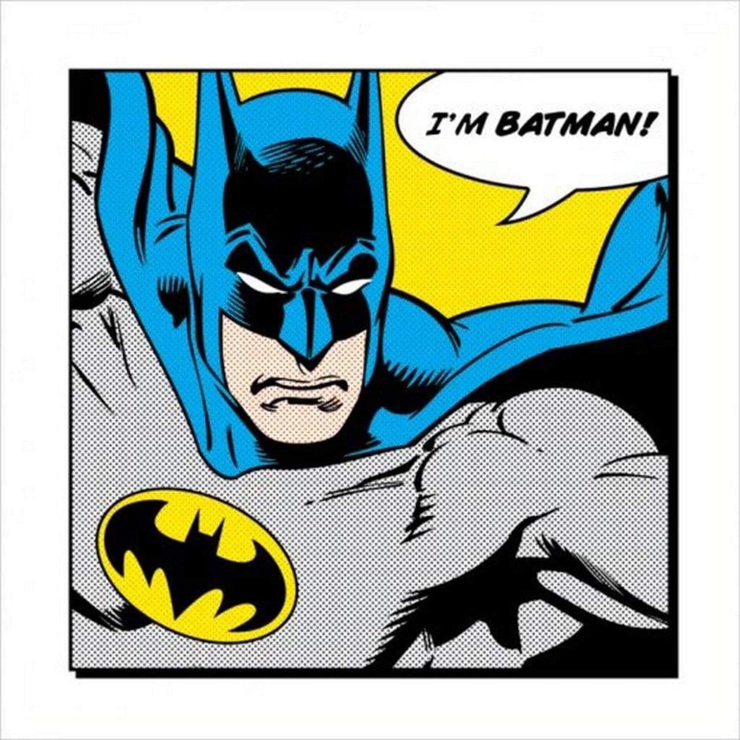 Art Print Batman - Im Batman 40x40cm
