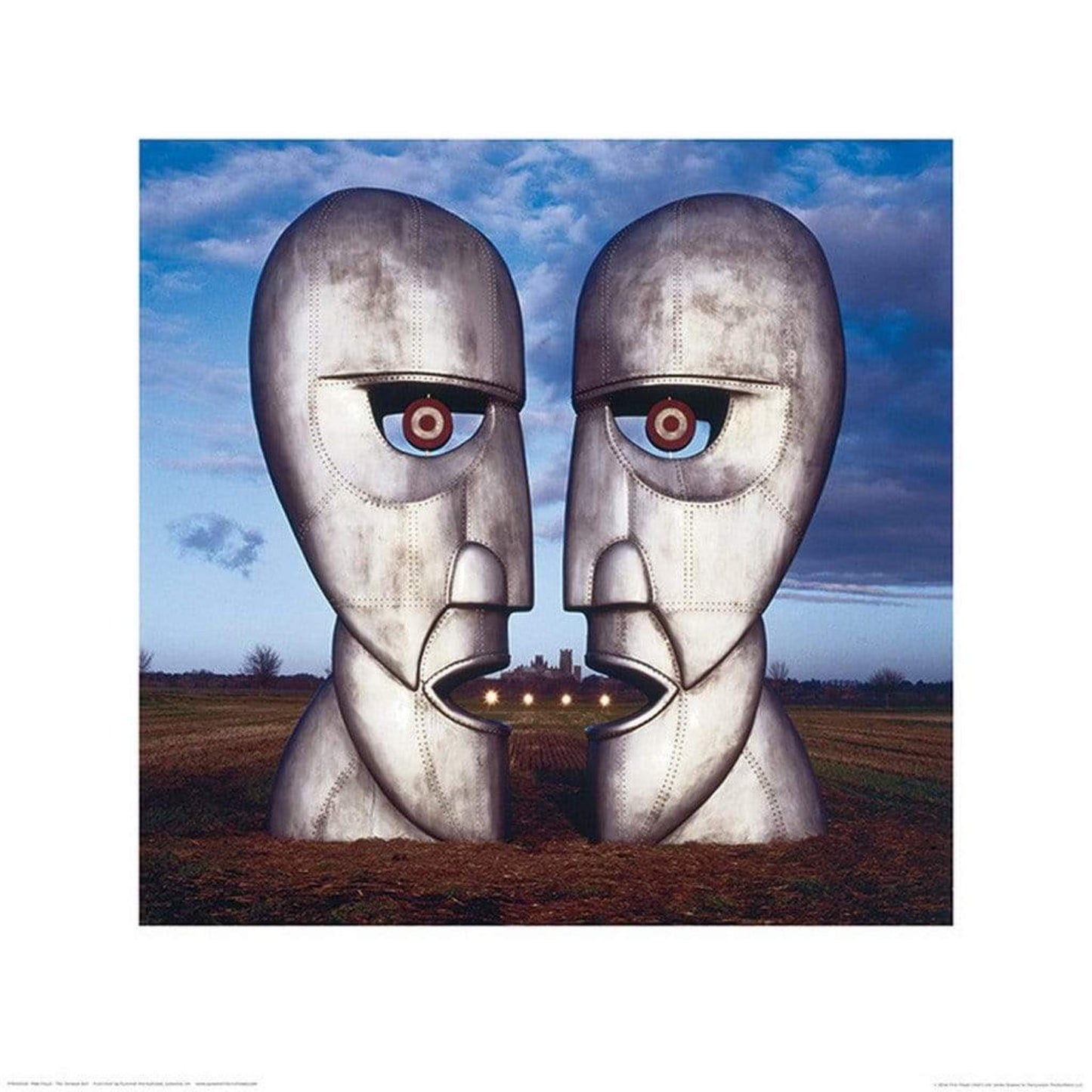 Art Print Pink Floyd - The Division Bell 40x40cm