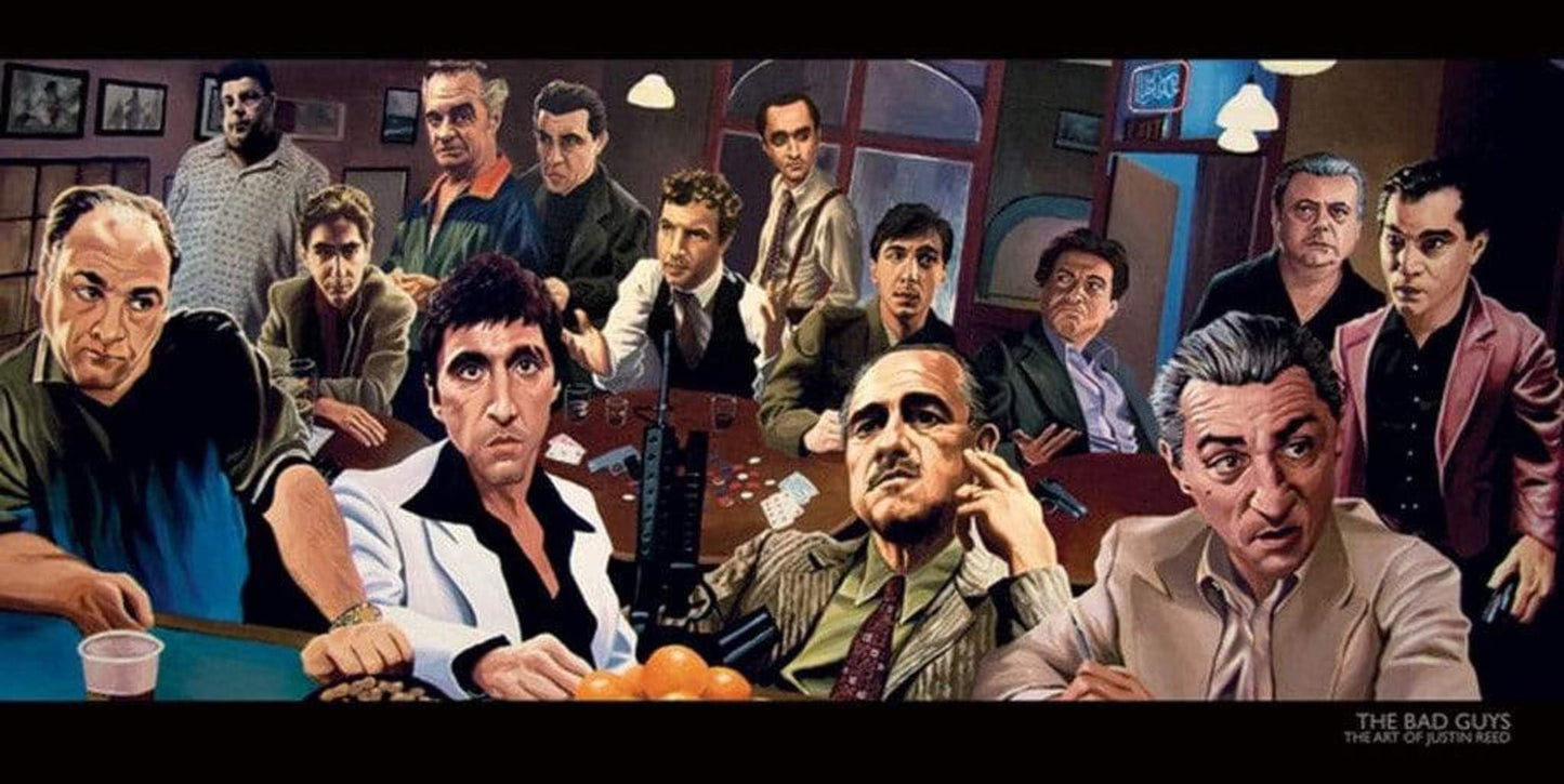 Art Print The Bad Guys The Art of Justin Reed 100x50cm