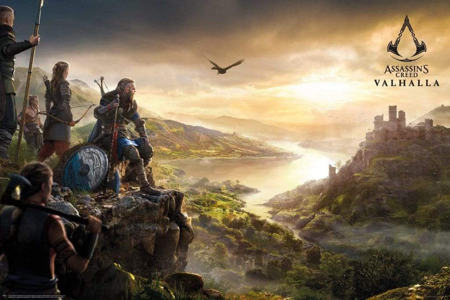 Poster Assassins Creed - Valhalla Vista 91,5x61cm