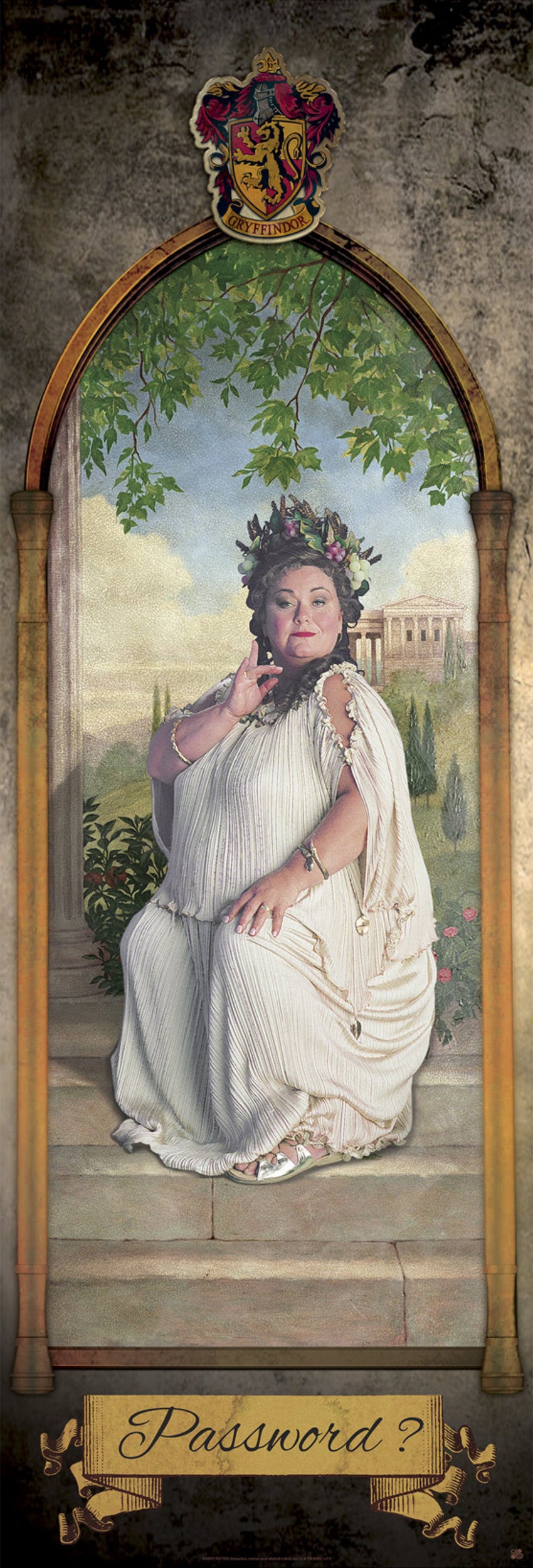 Poster Harry Potter - Door The Fat Lady 53x158cm