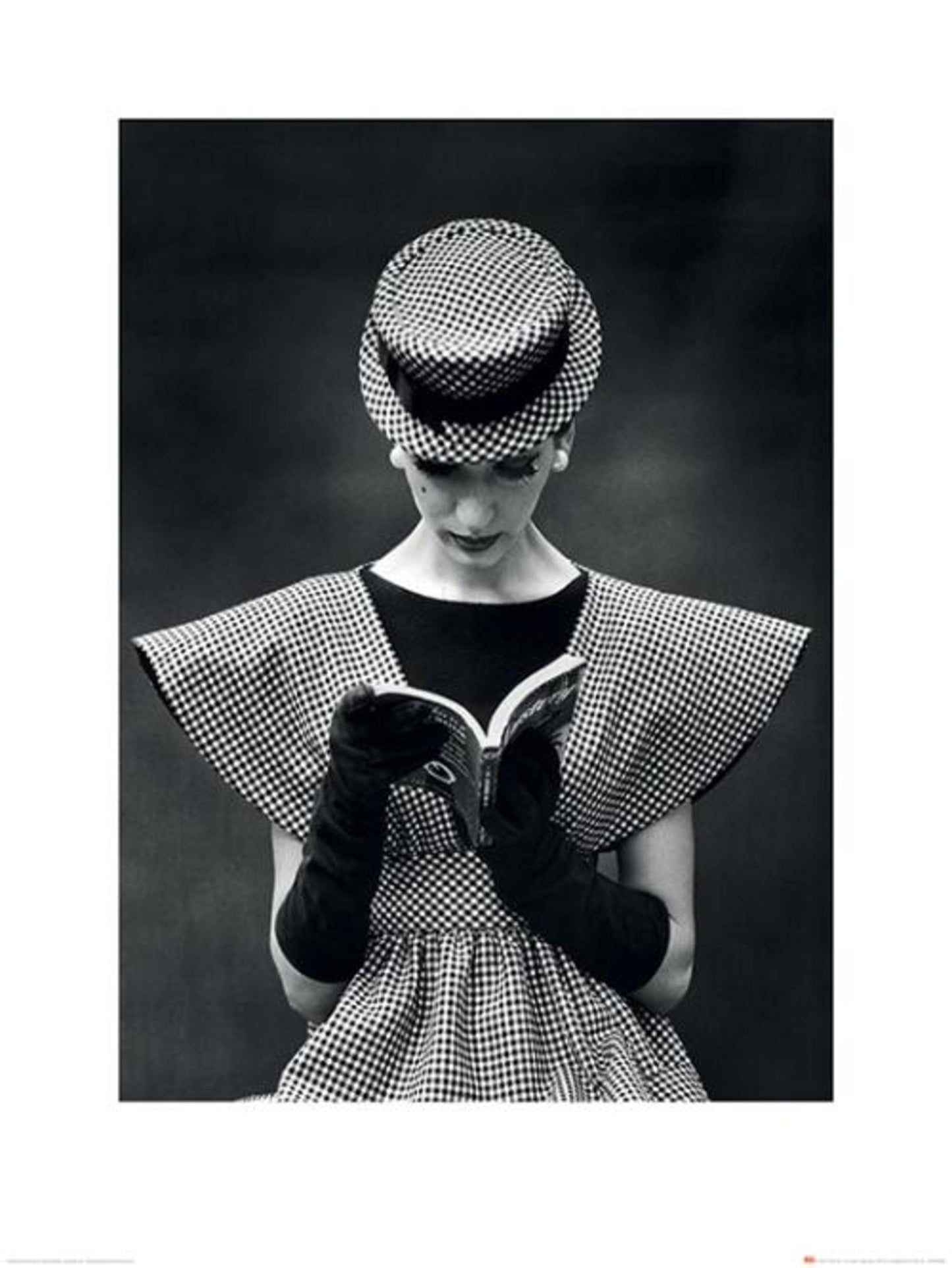 Art Print Time Life - Wide Shoulder Fashion 1959 60x80cm