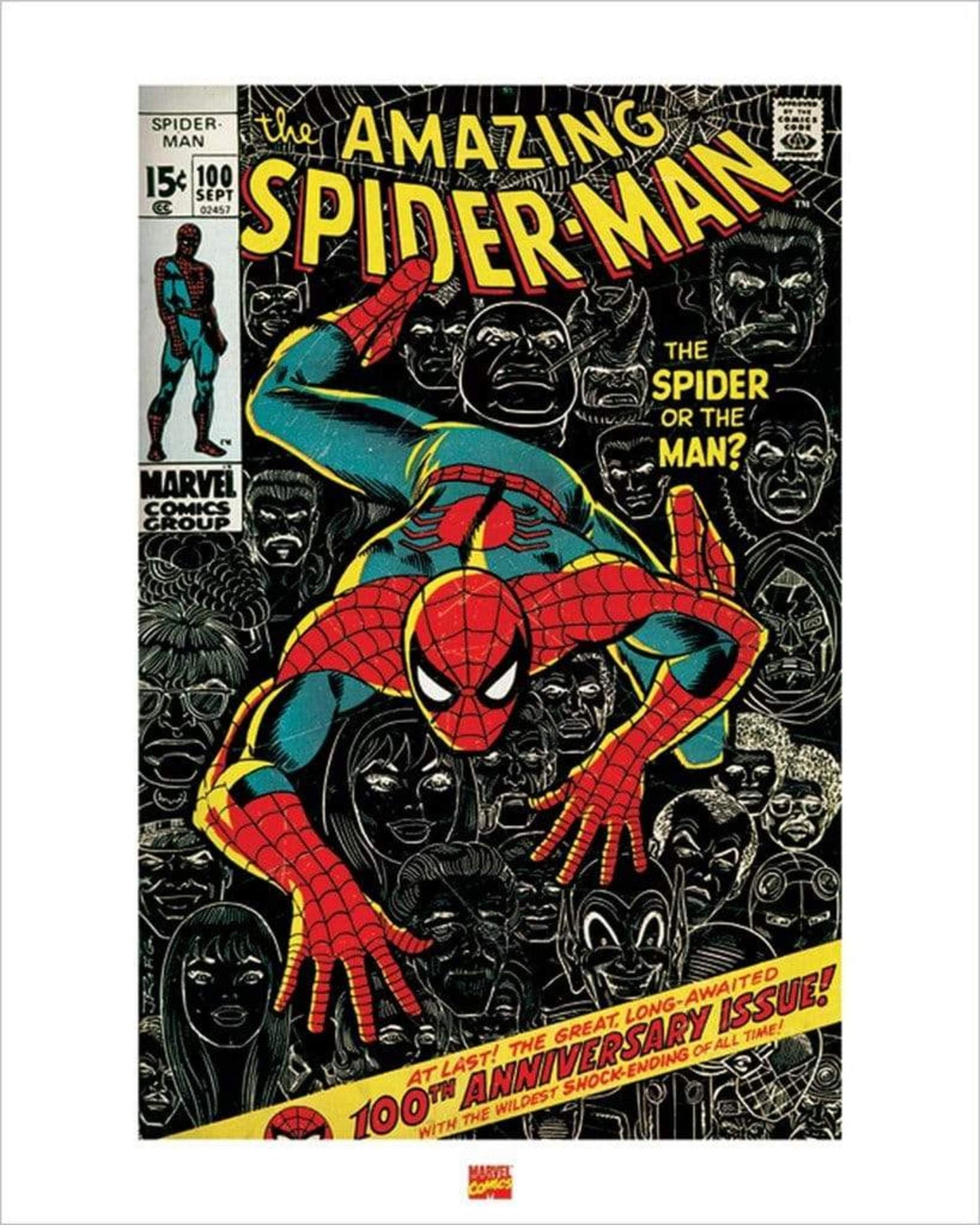 Art Print Spider-Man 40x50cm