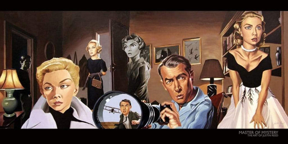 Art Print Master of Mystery - The Art of Justin Reed 100x50cm