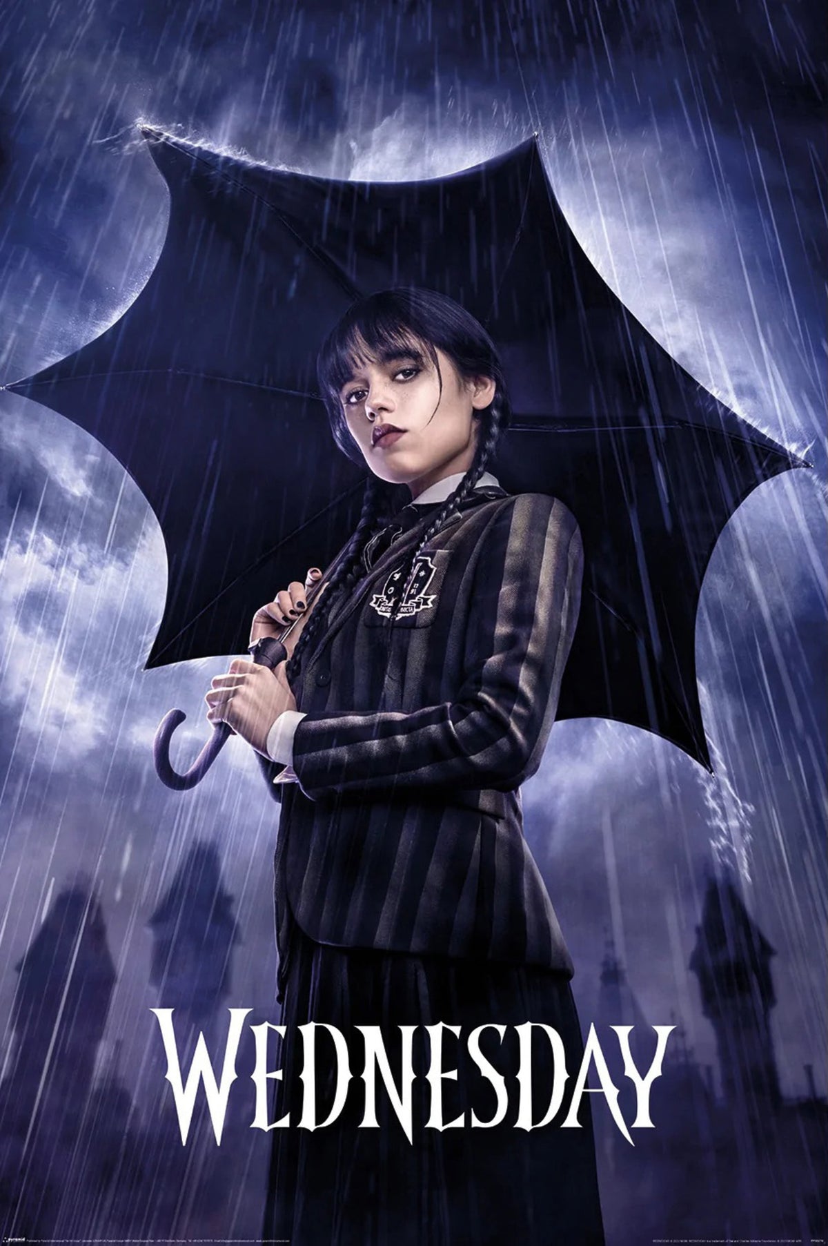 Poster Wednesday - Downpour 61x91,5cm