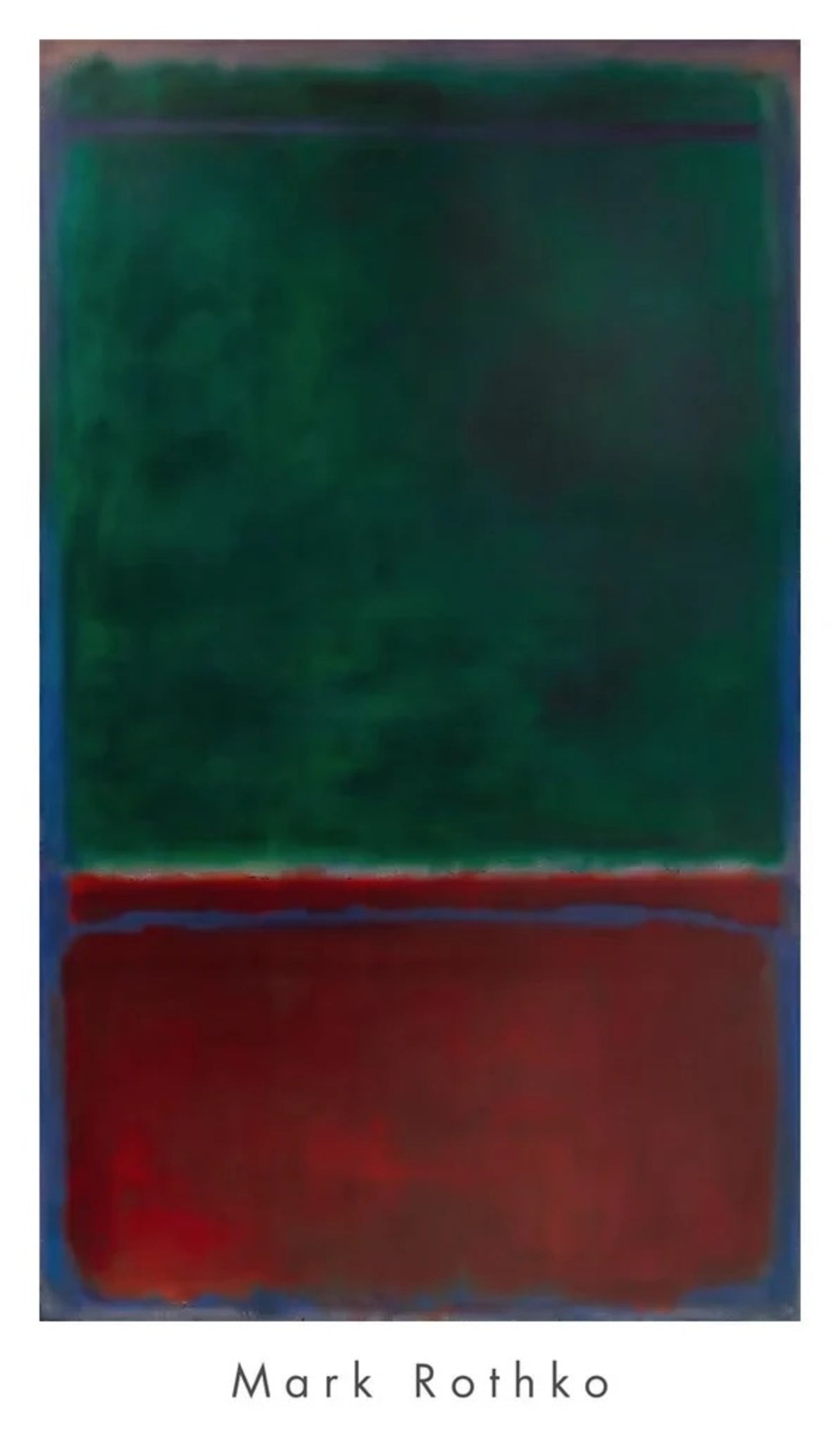 Art Print Mark Rothko - No. 7 - 1953 53,5x91,5cm