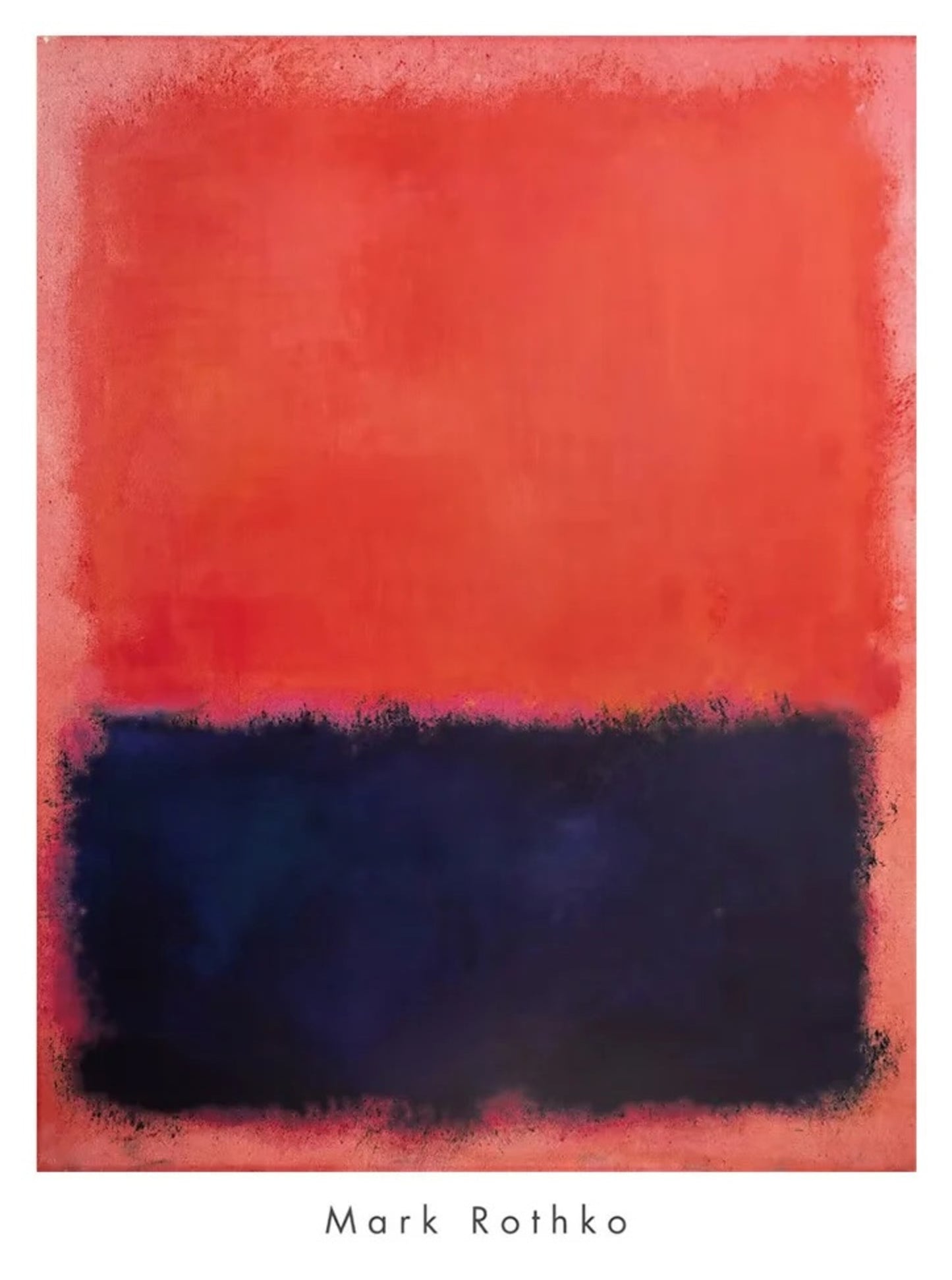 Art Print Mark Rothko - Untitled - 1960-61 66x89cm