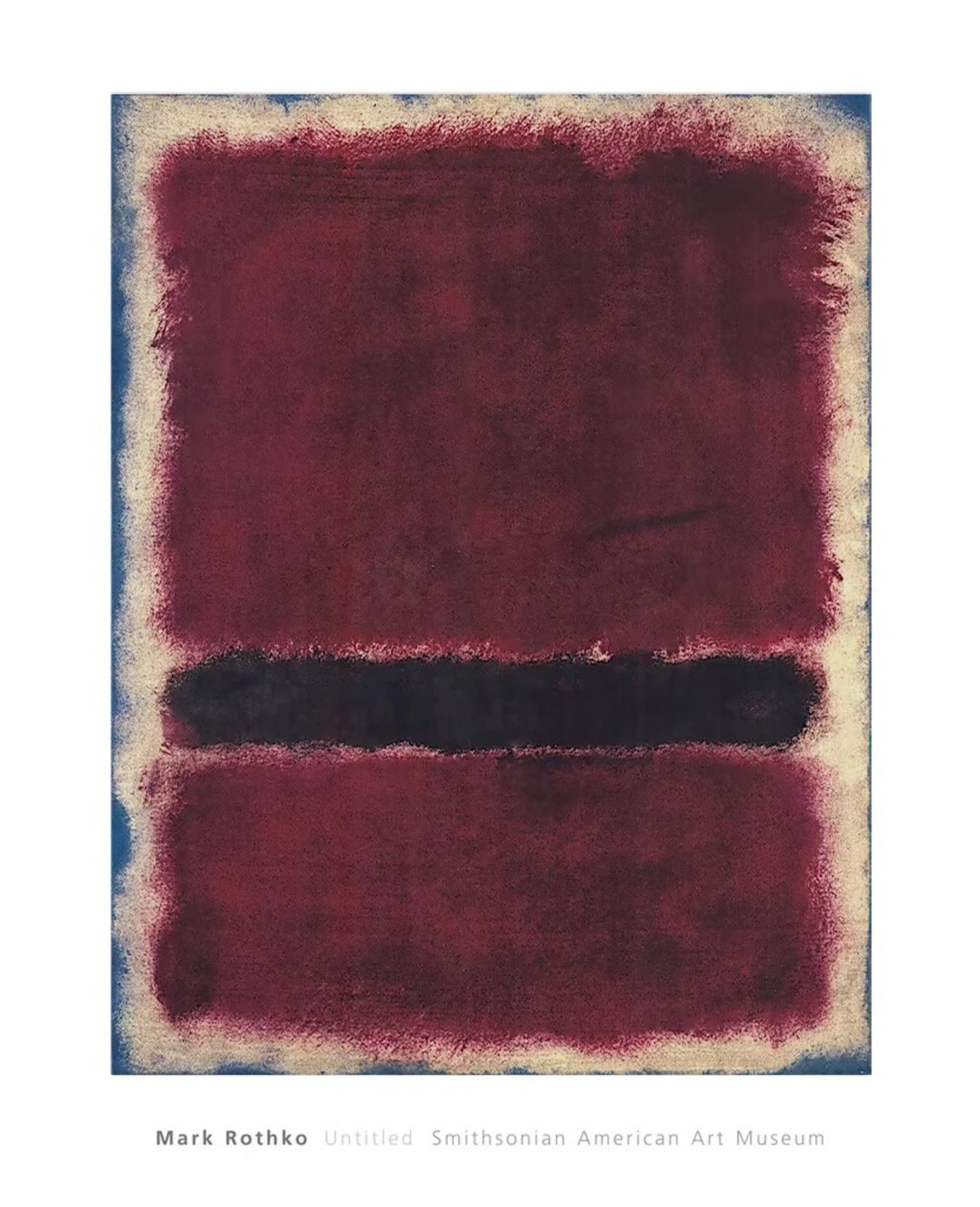 Art Print Mark Rothko - Untitled - 1963 66x81cm