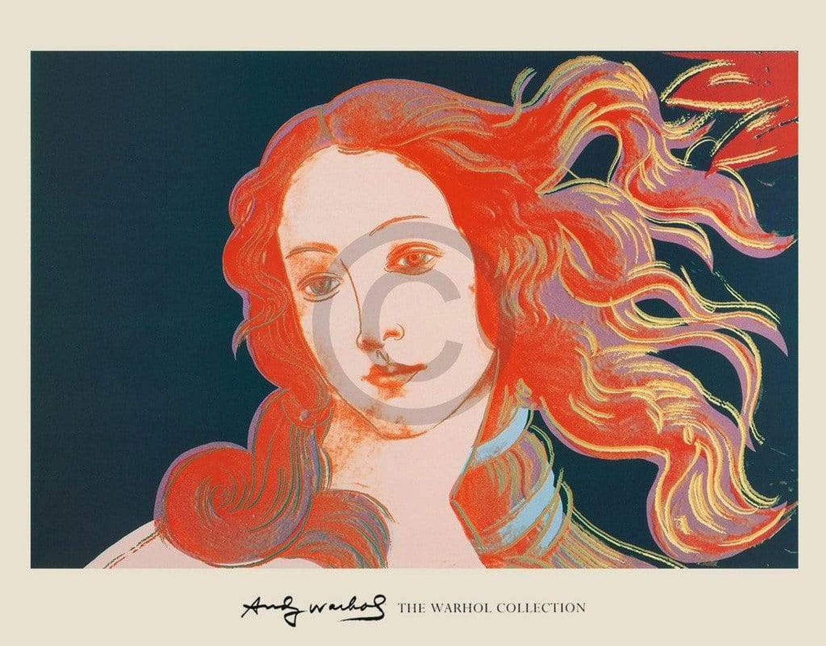 Art Print Andy Warhol - Details of Renaissance Paintings 71x56cm