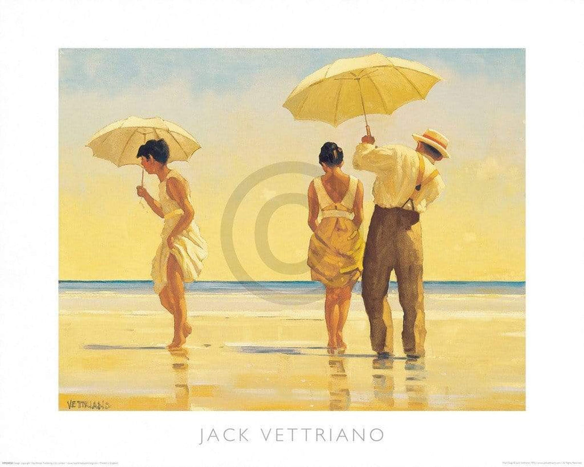 Art Print Jack Vettriano - Mad Dogs 50x40cm