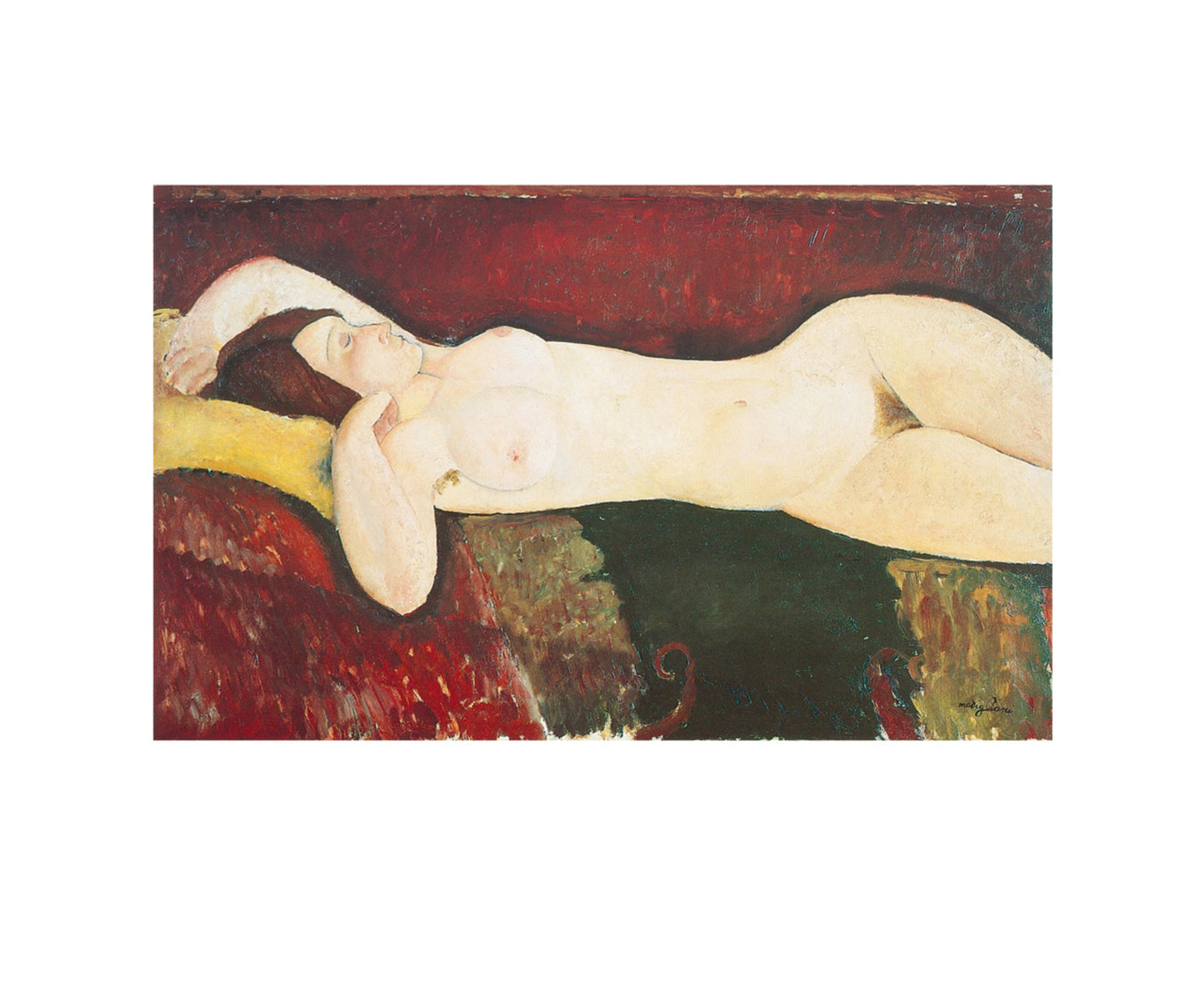 Art Print Amadeo Modigliani - Grande Nudo 30x24cm
