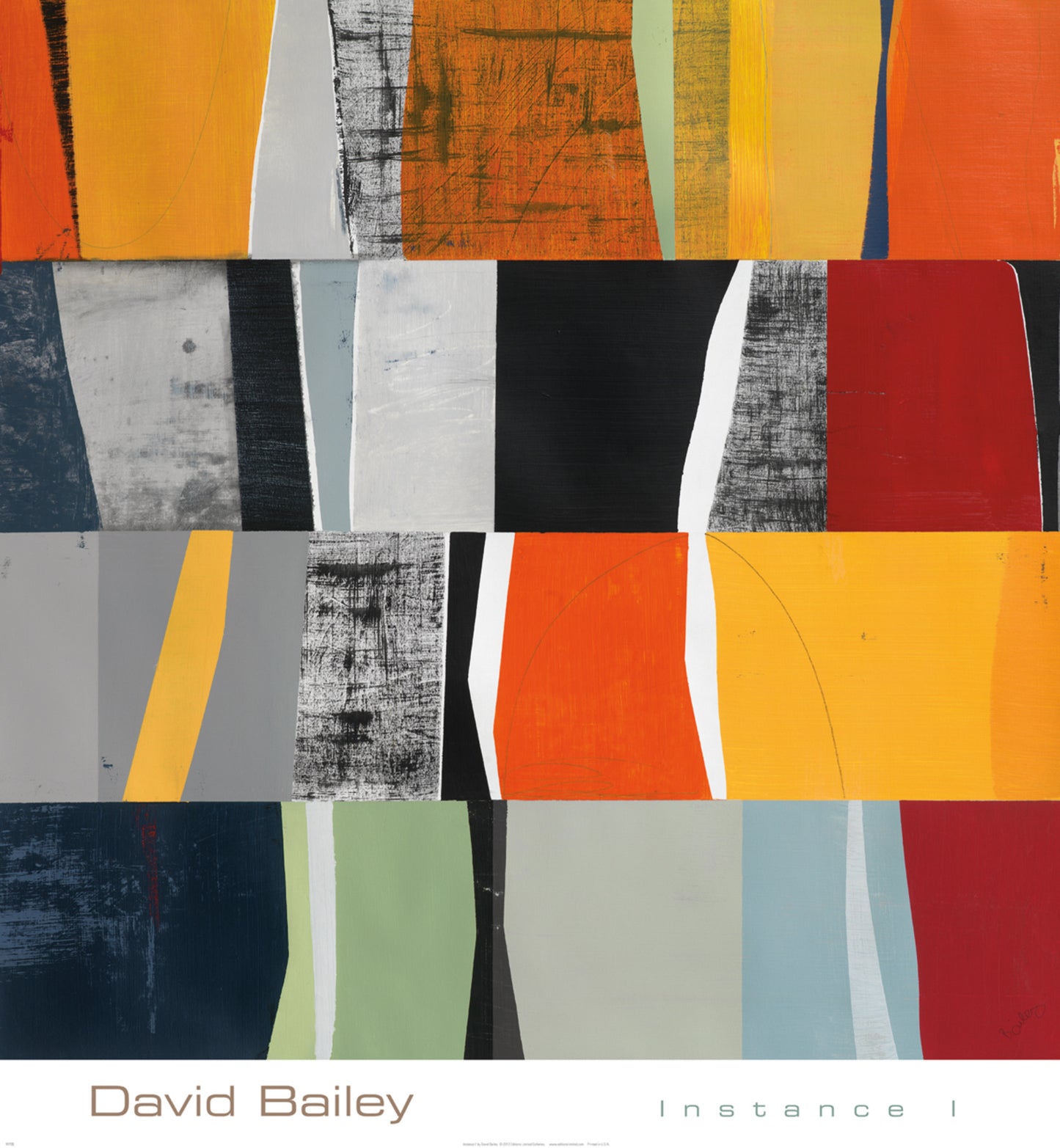 Art Print David Bailey - Instance I 61x66cm