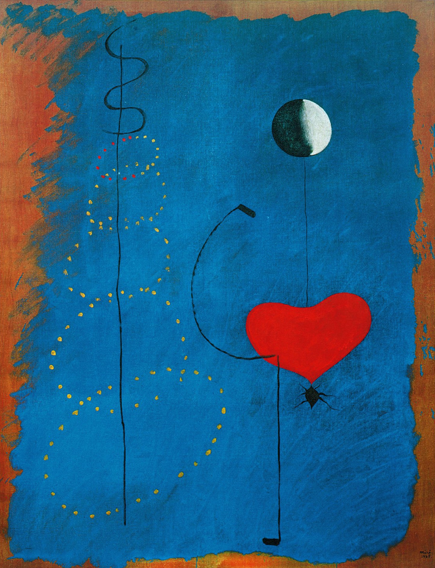 Art Print Joan Miro - Ballarina II, 1925 70x100cm