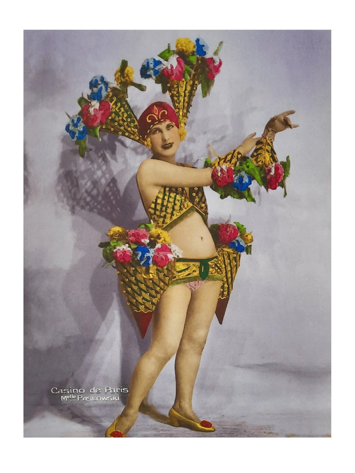 Art Print - Casino de Paris Mlle Paslowski 30x40cm
