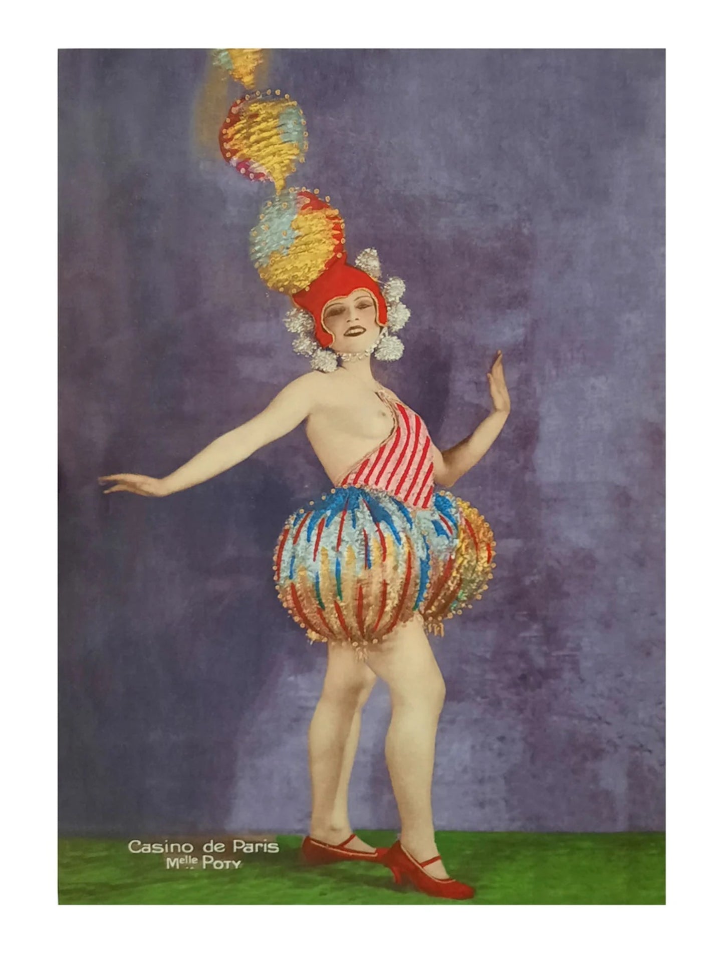 Art Print - Casino de Paris Mlle Poty 30x40cm