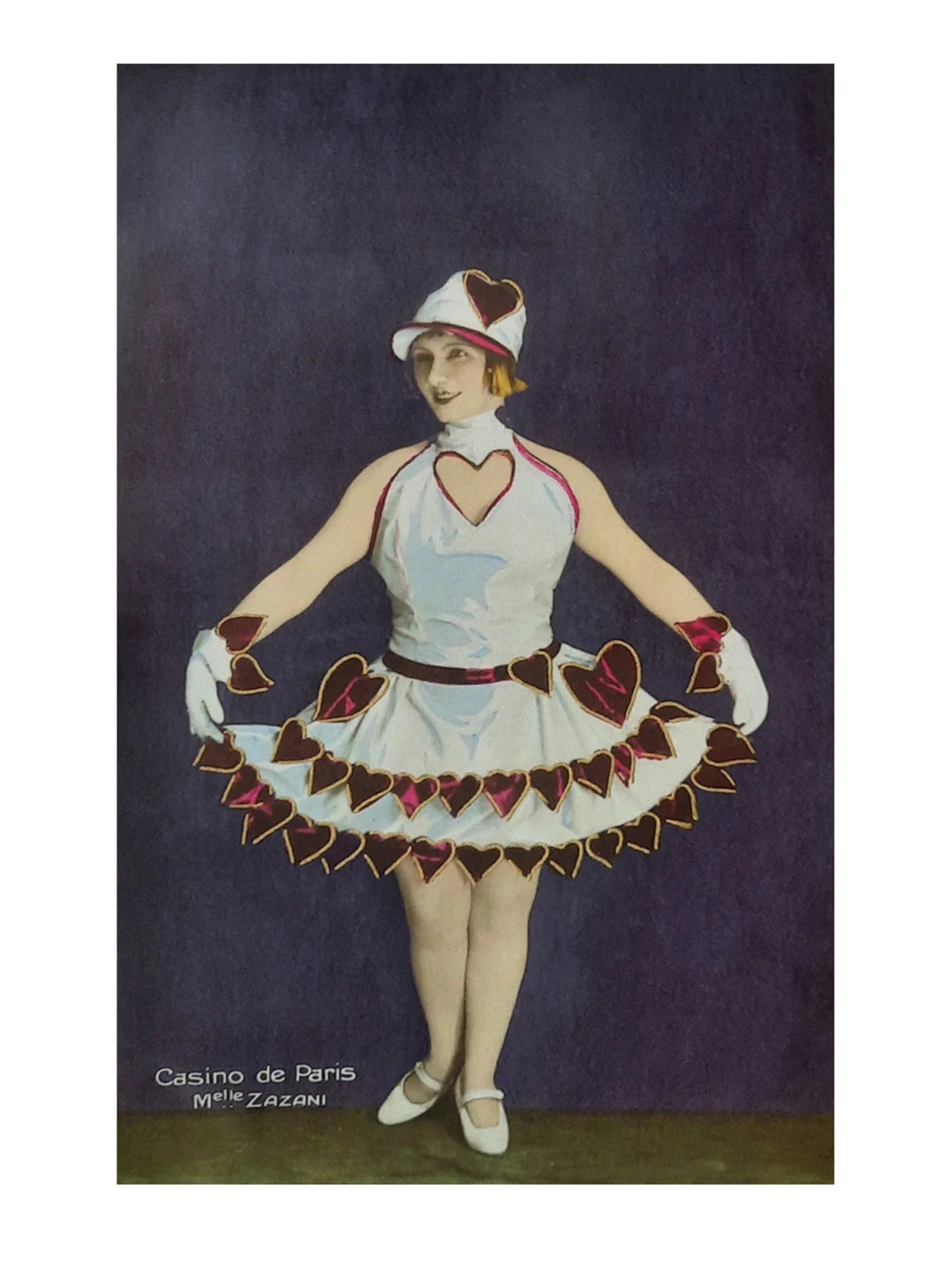 Art Print - Casino de Paris Mlle Zazani ll 30x40cm