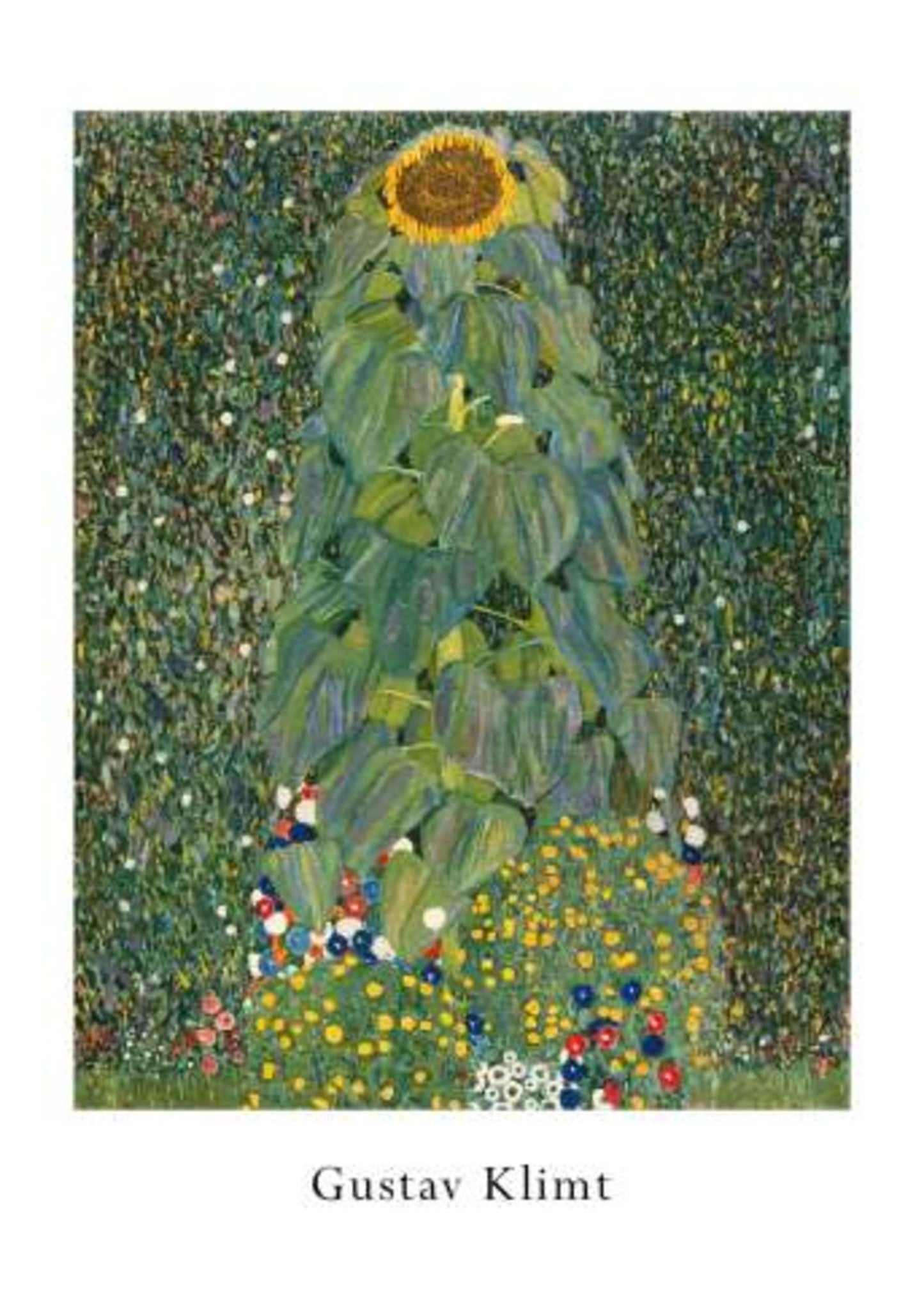 Art Print Gustav Klimt - Die Sonnenblume 50x70cm