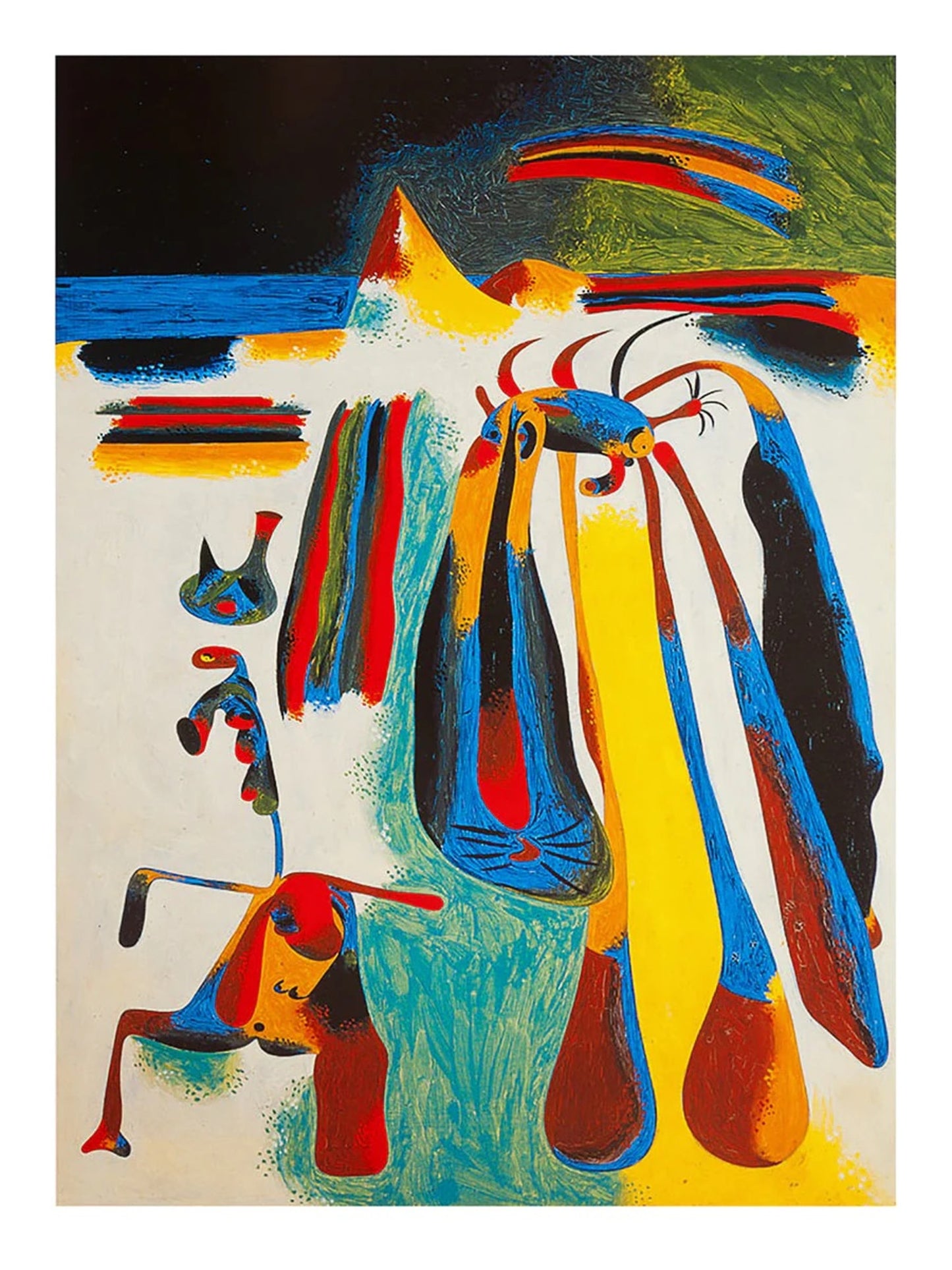 Art Print Joan Miró - Paysan Catalan 60x80cm