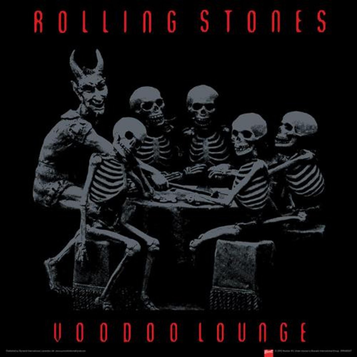 Art Print The Rolling Stones Voodoo Lounge 30x30cm