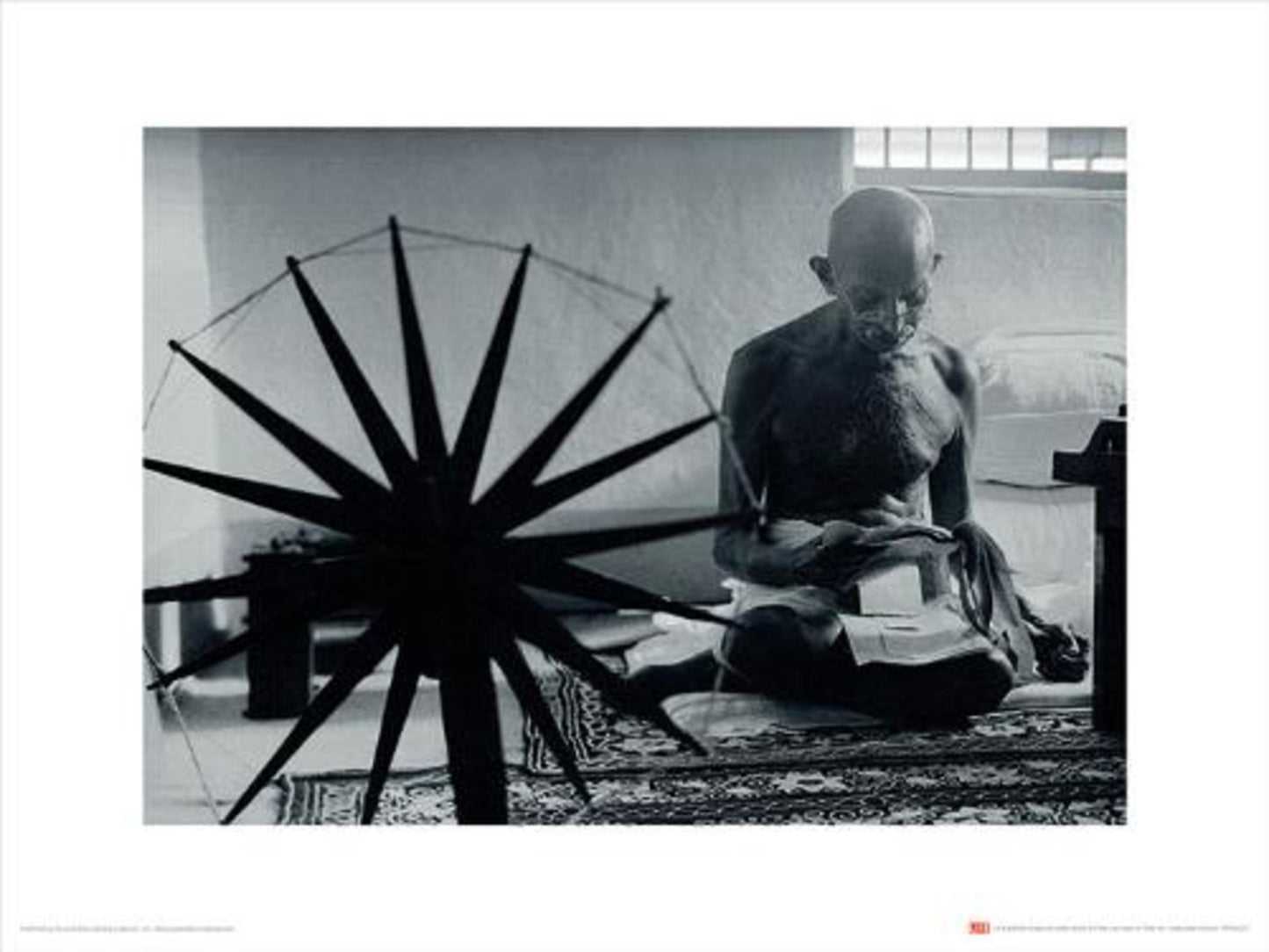 Art Print Time Life Gandhi 30x40cm