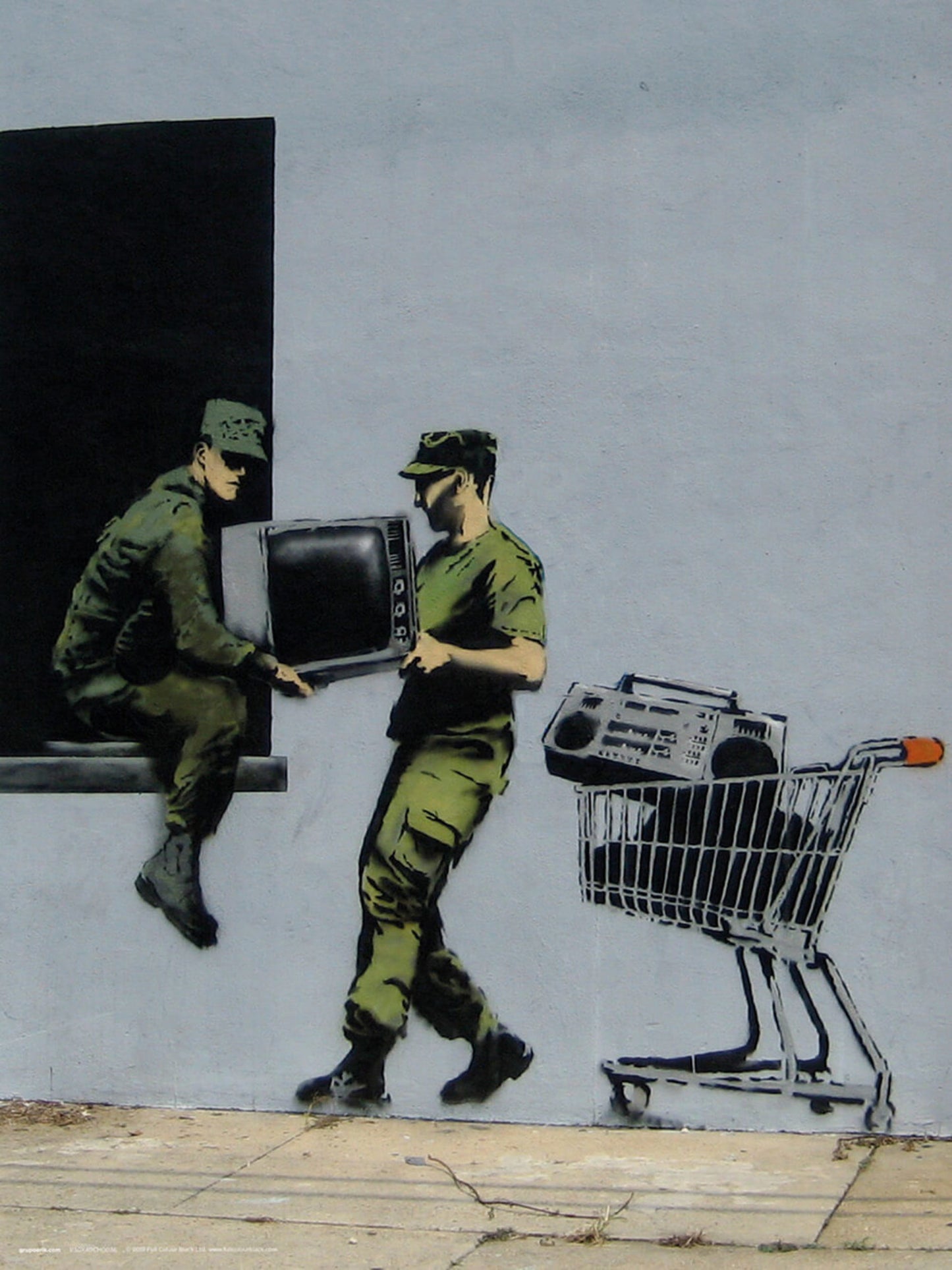 Art Print Brandalised Looters Masters 30x40cm