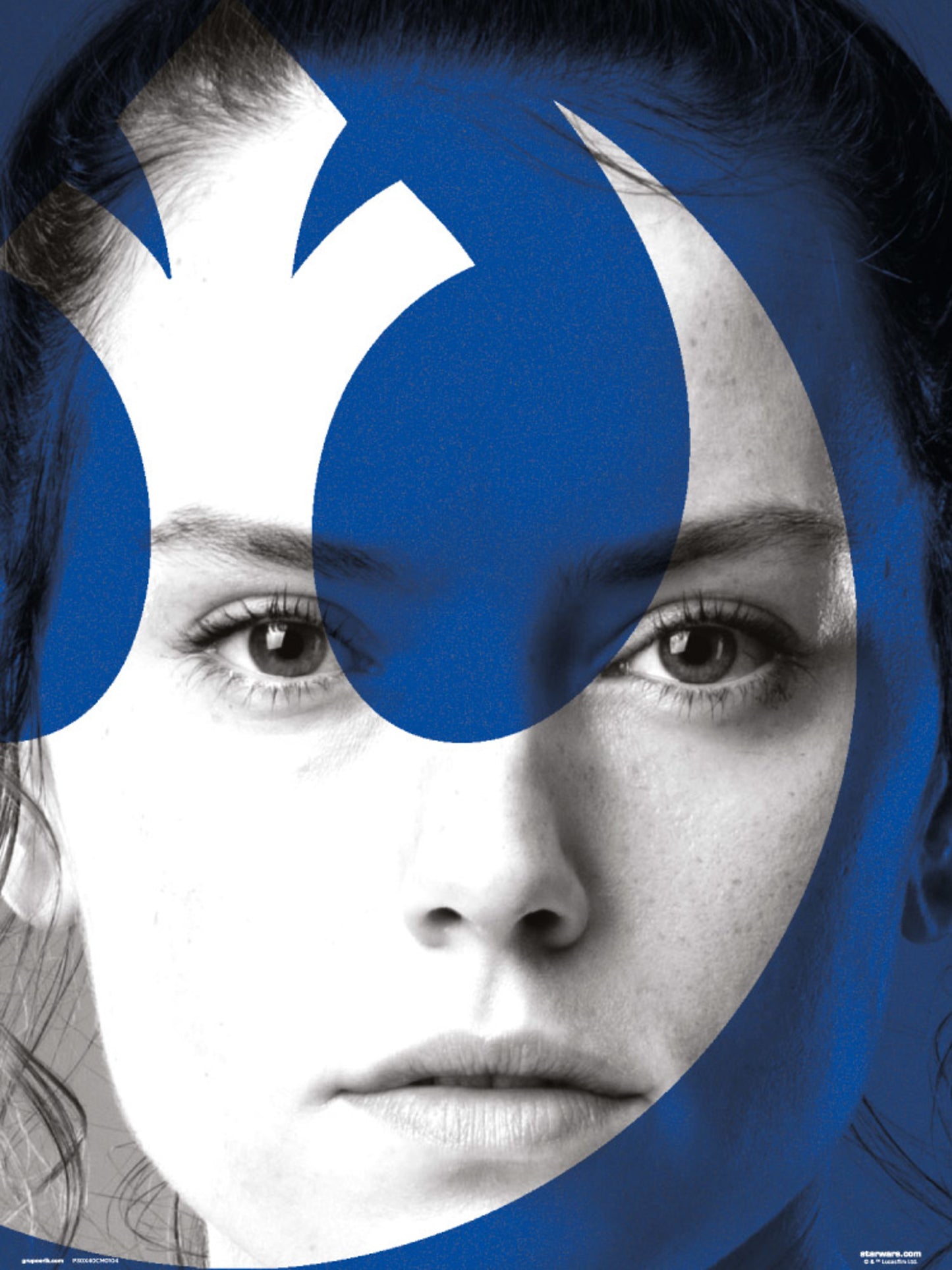 Art Print Star Wars Episode IX Rey 30x40cm