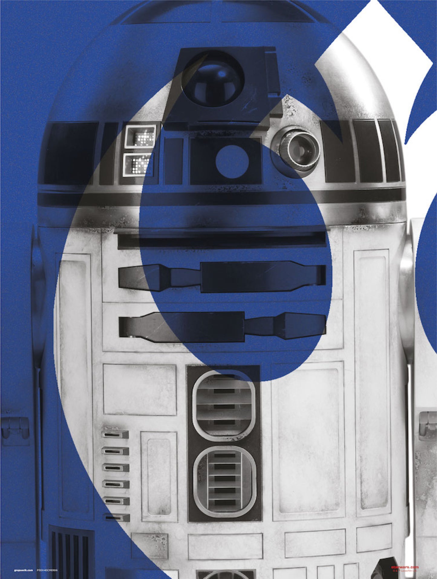 Art Print Star Wars - Episode IX R2 D2 30x40cm