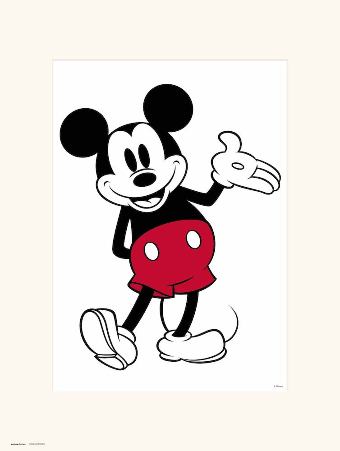 Art Print Disney Mickey Classic II 30x40cm