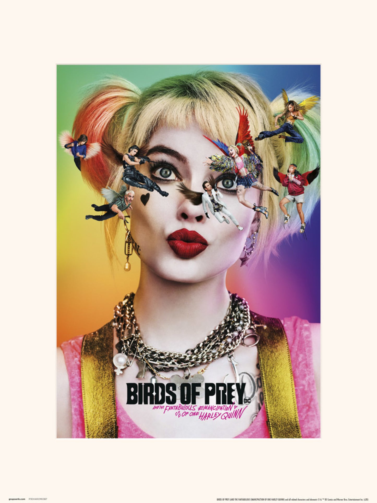 Art Print Birds of Prey Dazed and Confused 30x40cm