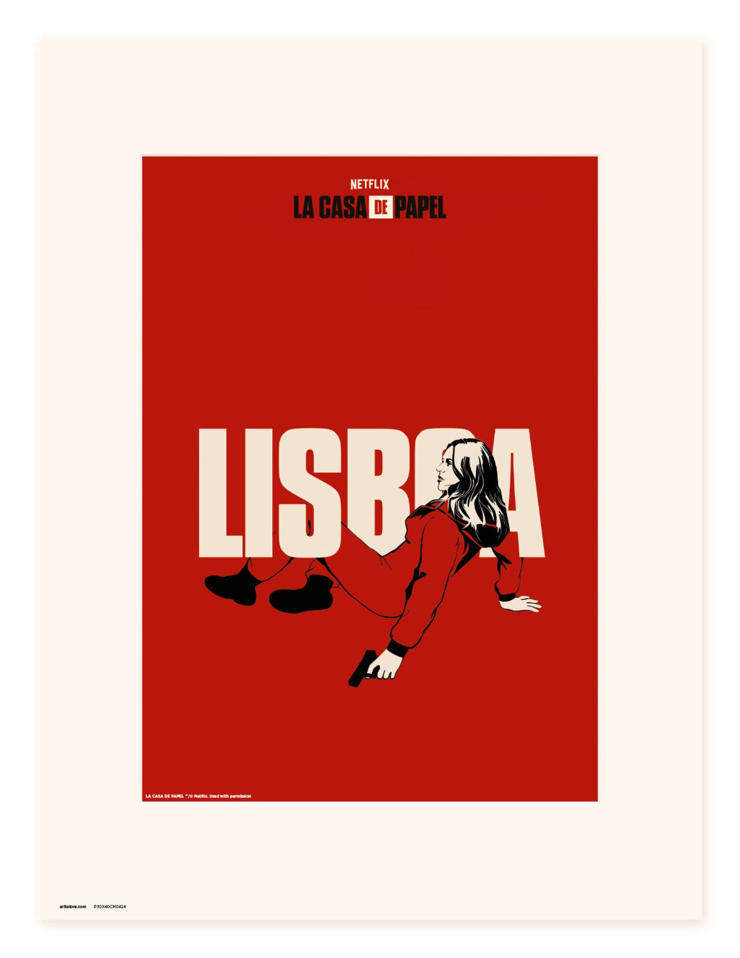 Art Print Lisbon 30x40cm