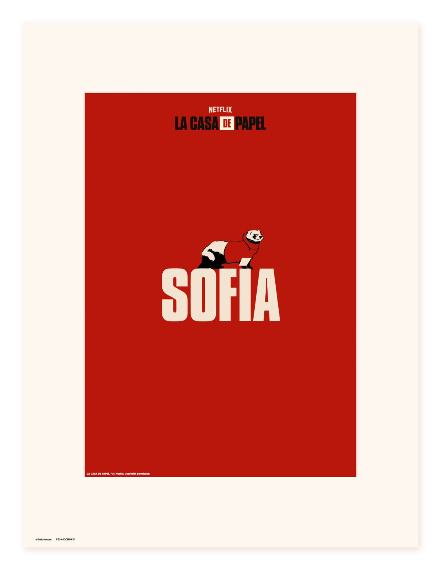 Art Print Sofia 30x40cm