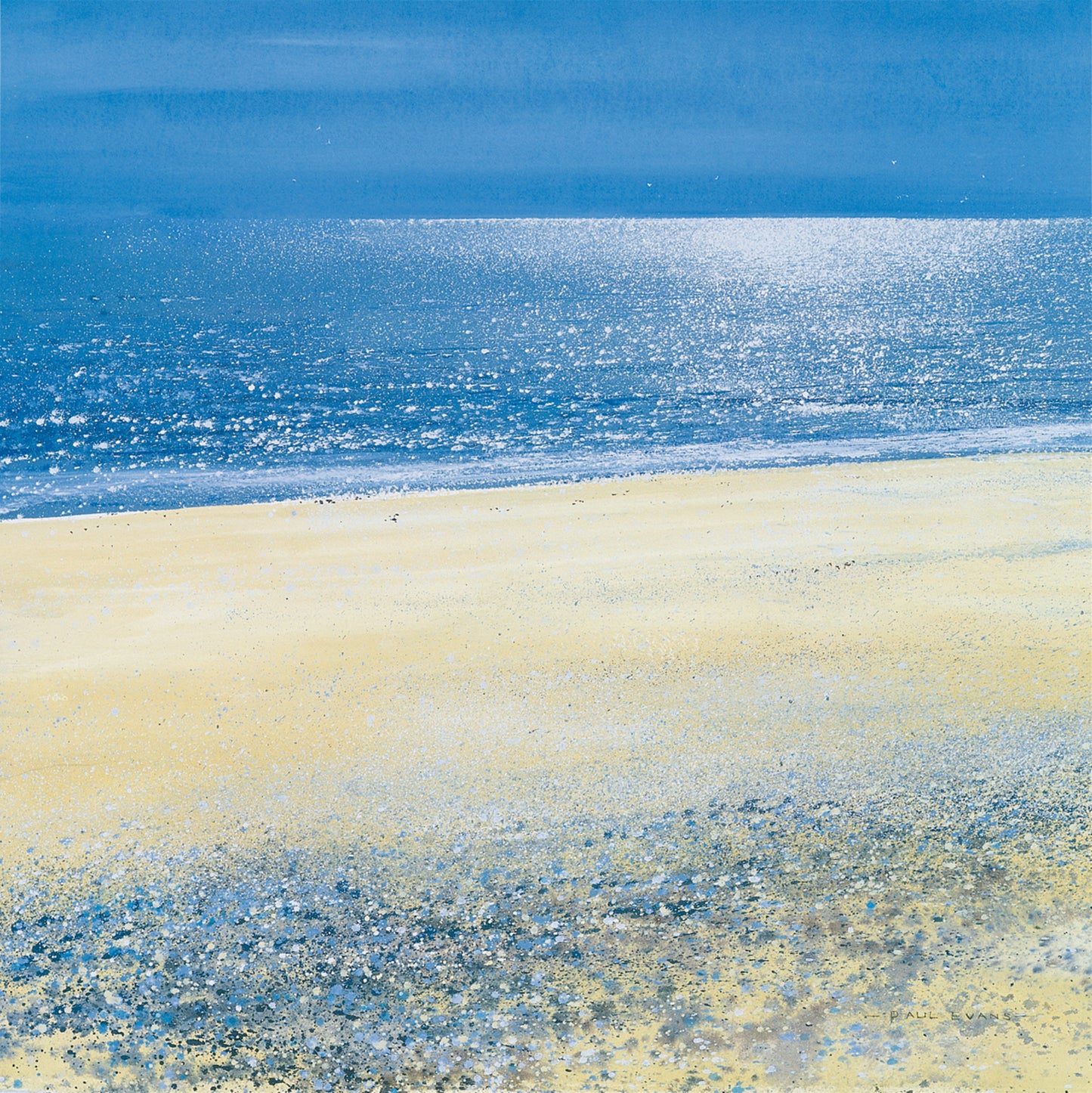 Art Print Paul Evans - Silver Tide 61x61cm