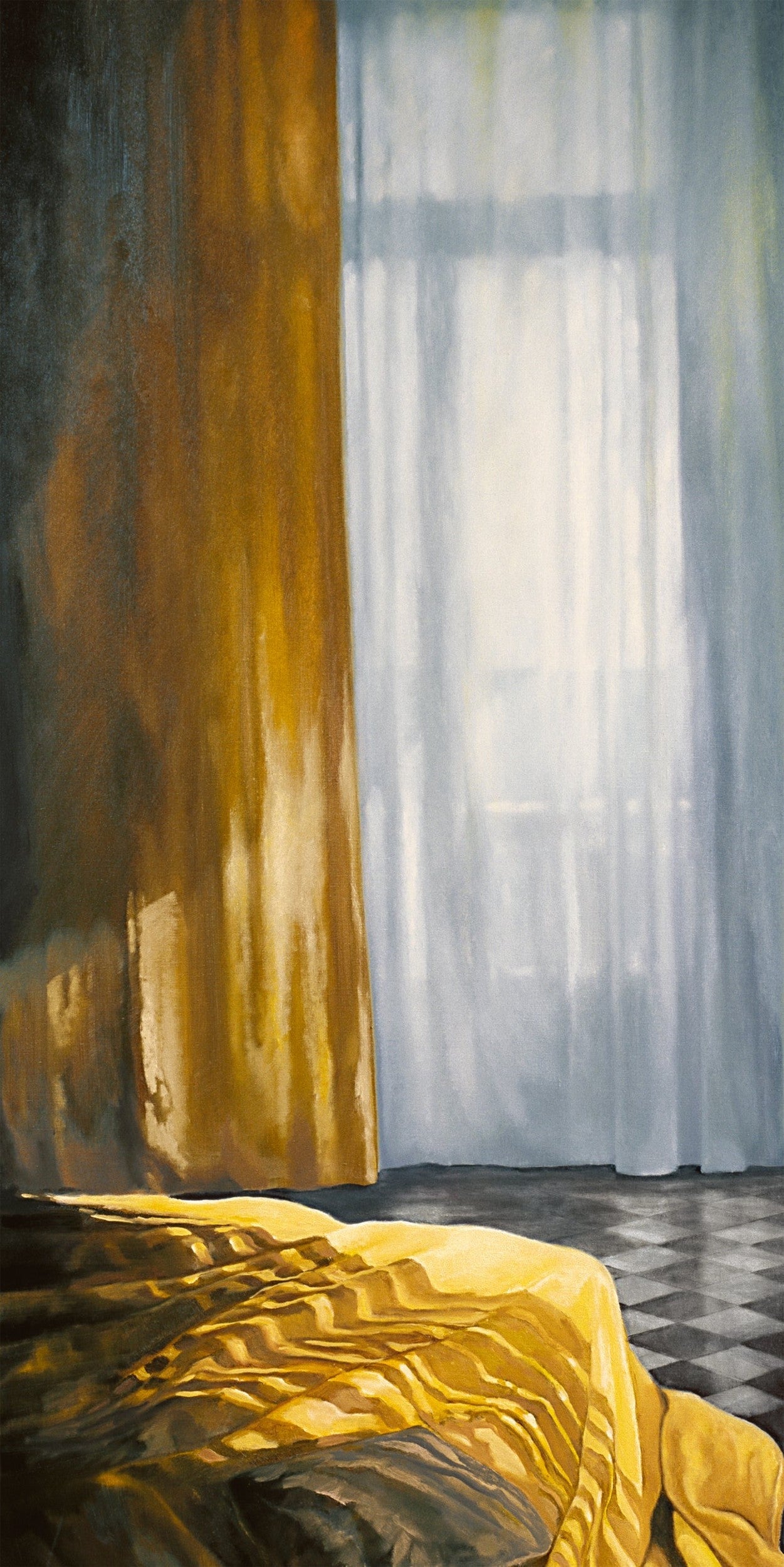 Art Print Henning von Gierke - Interieur mit Sonne und Meer I 50x100cm